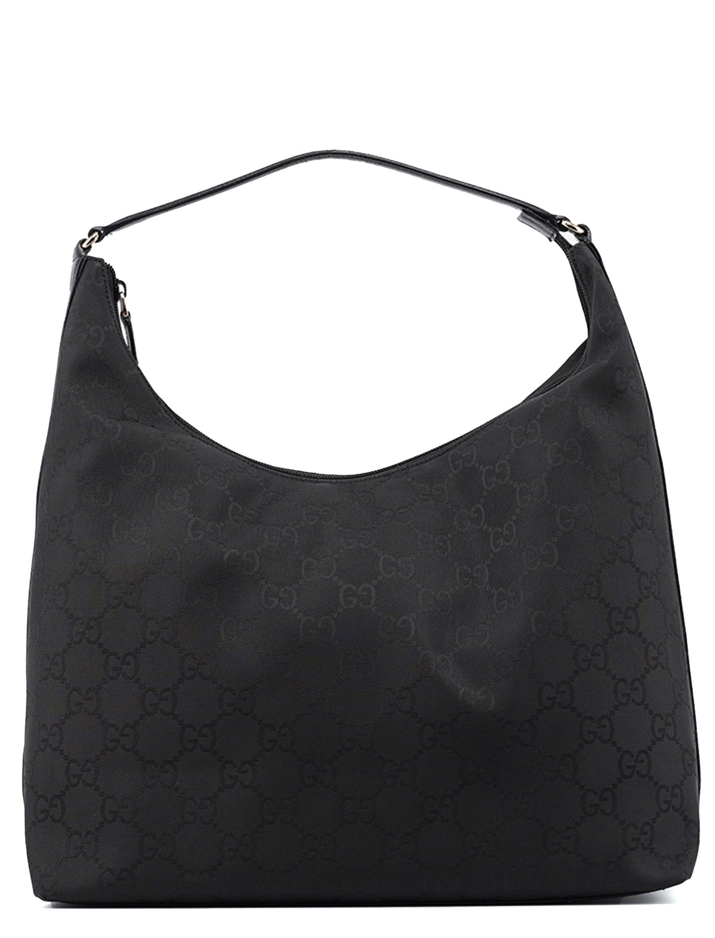 257279 Black GG Hobo Shoulder Bag