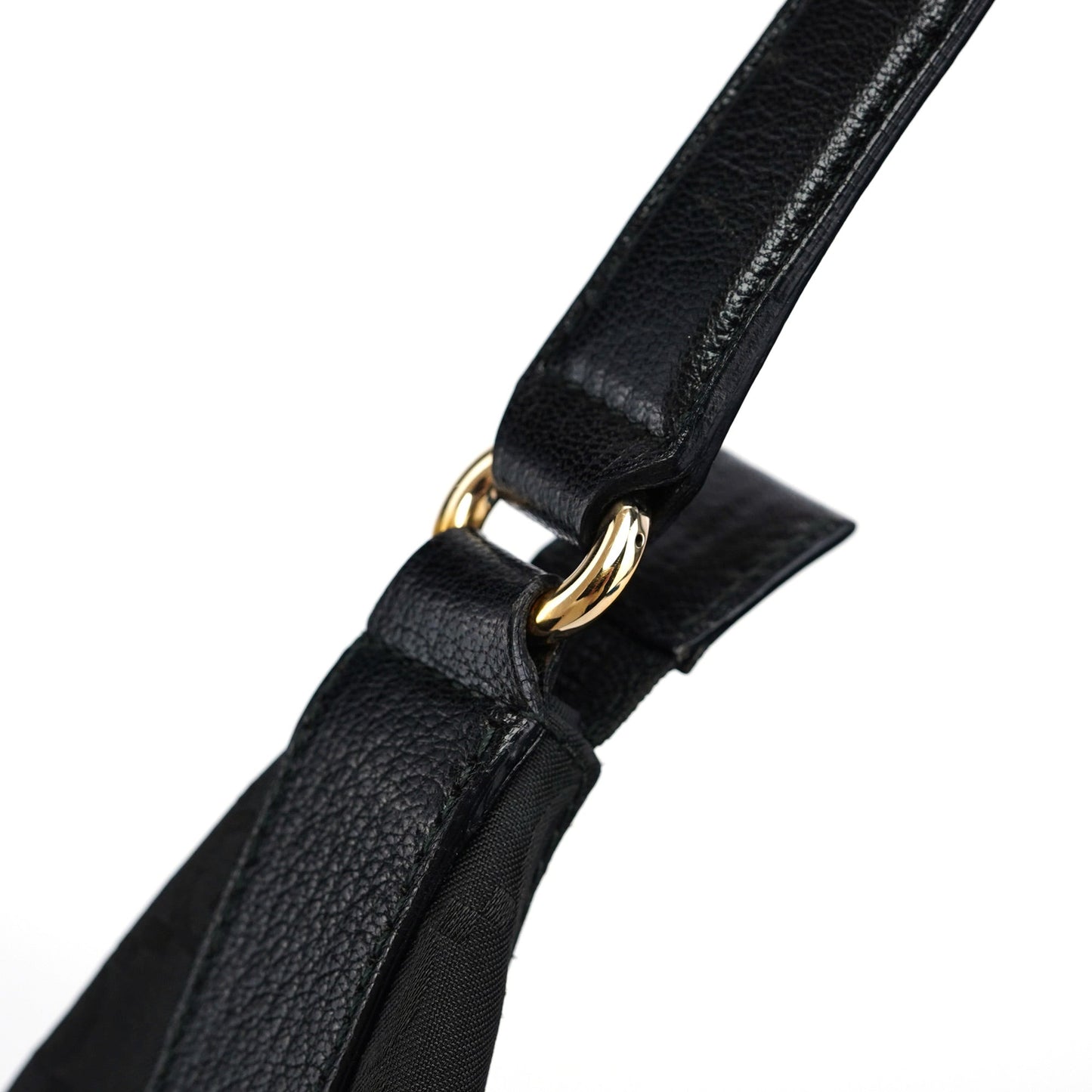 257279 Black GG Hobo Shoulder Bag