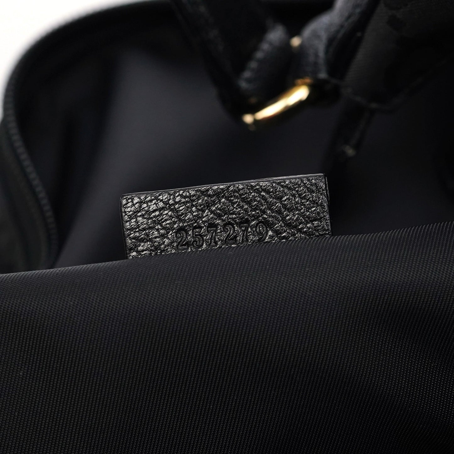 257279 Black GG Hobo Shoulder Bag