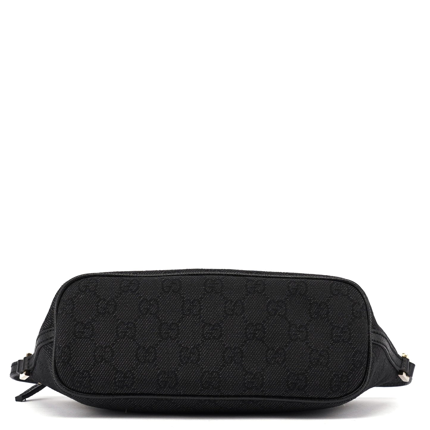257300 Anthracite GG Denim Boat Pochette