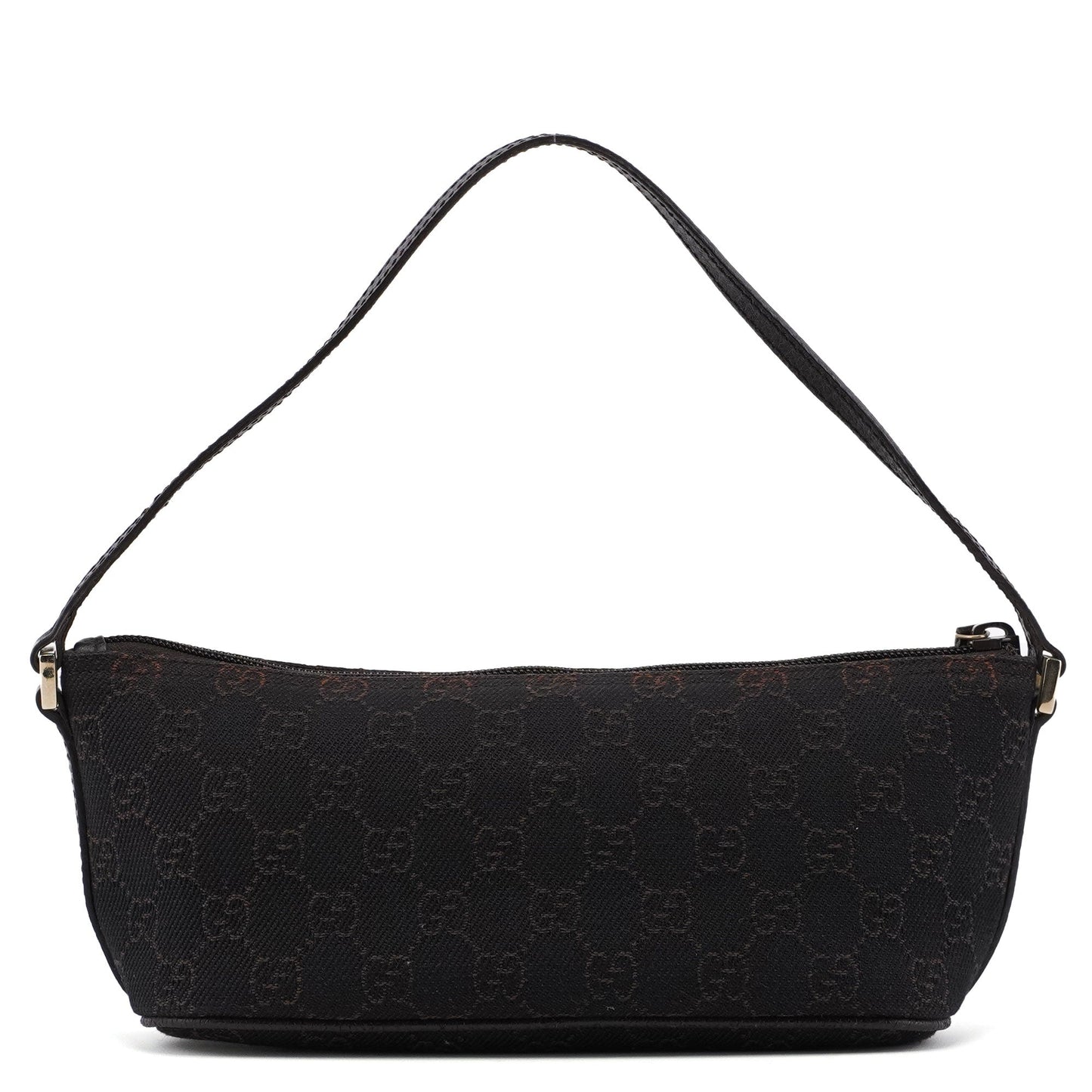 257300 Brown GG Boat Pochette