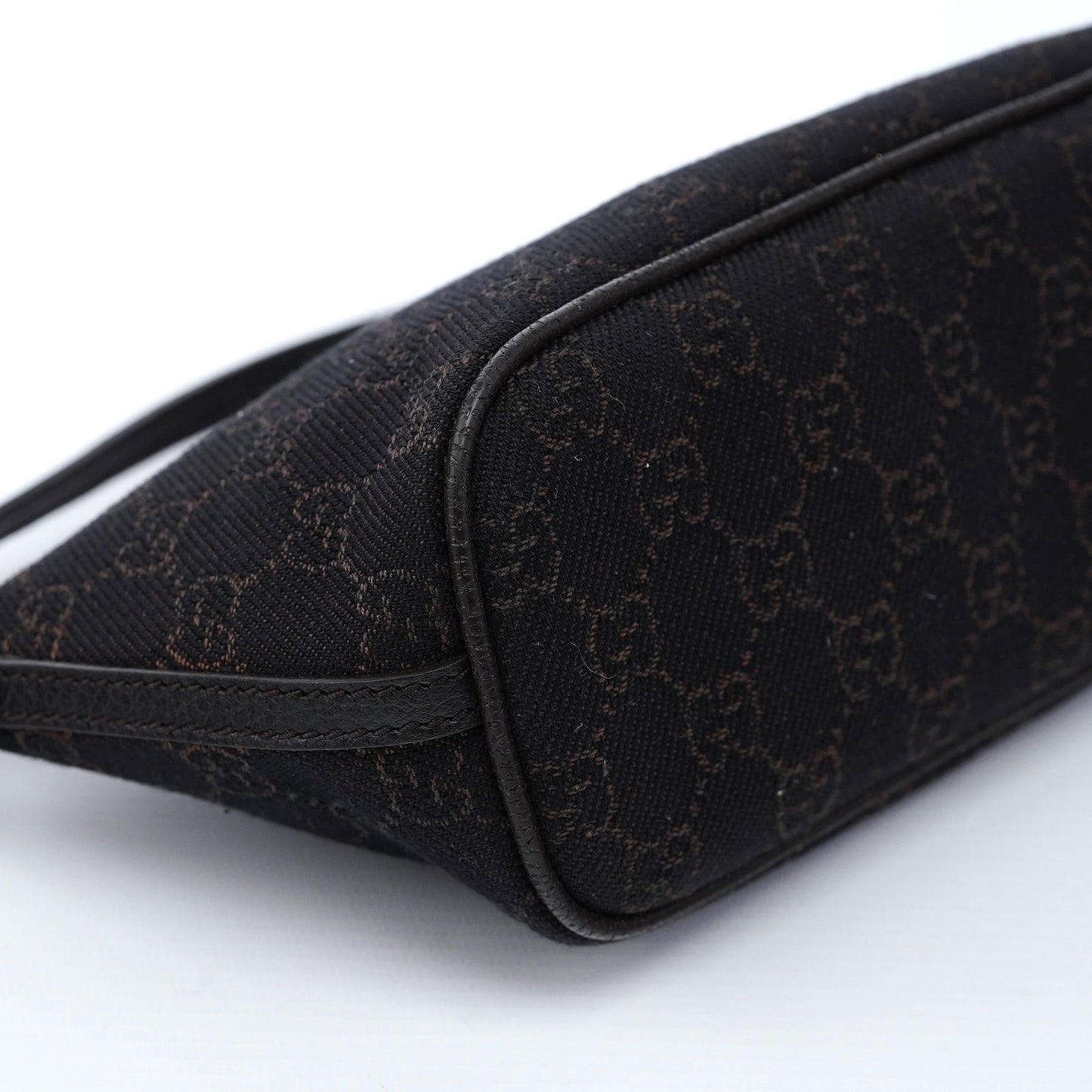 257300 Brown GG Boat Pochette