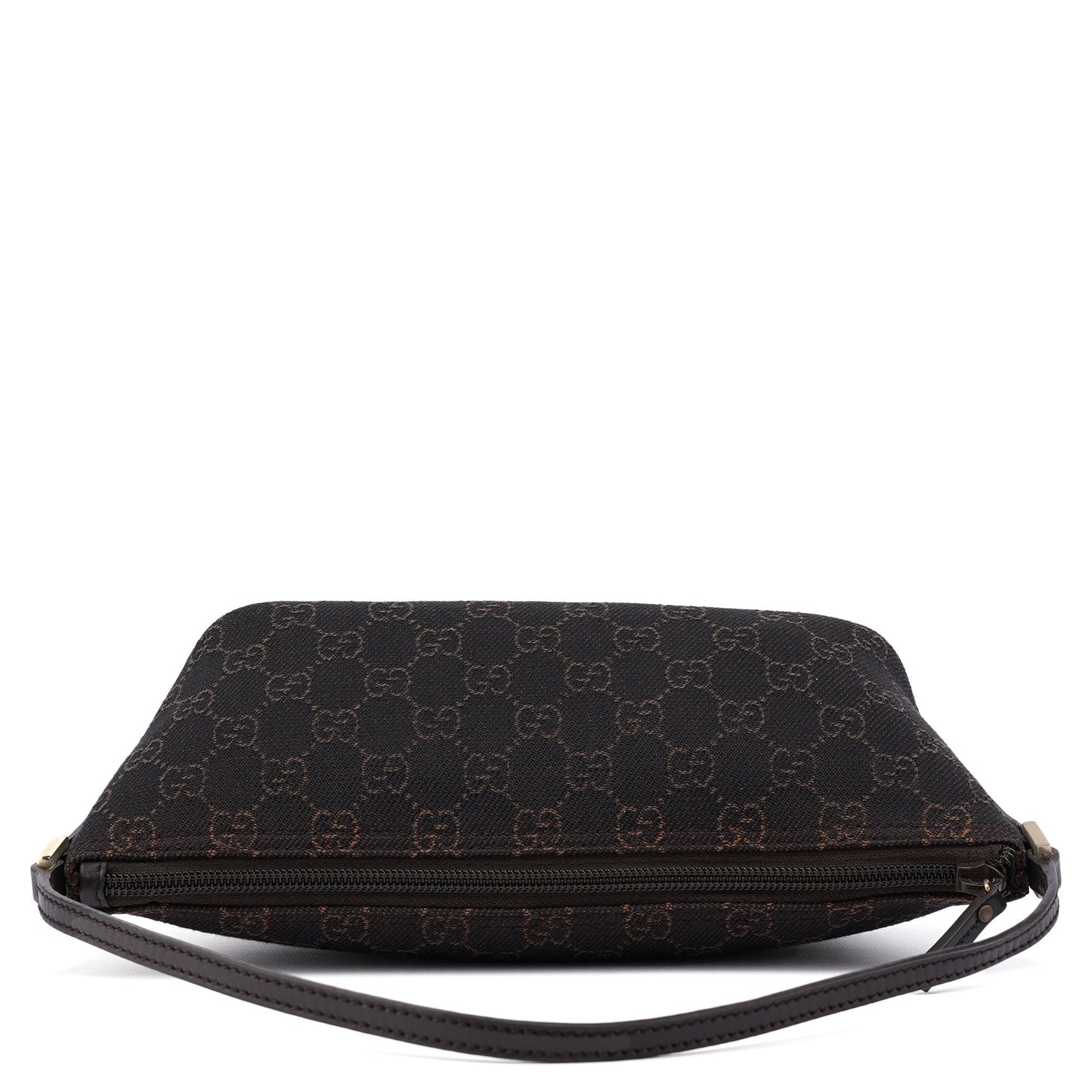 257300 Brown GG Boat Pochette