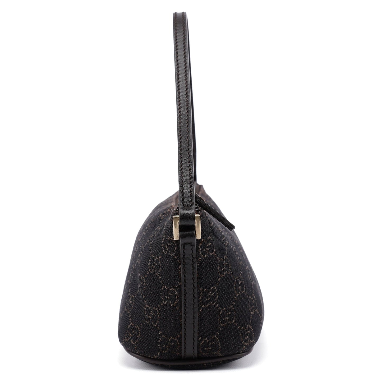 257300 Brown GG Boat Pochette