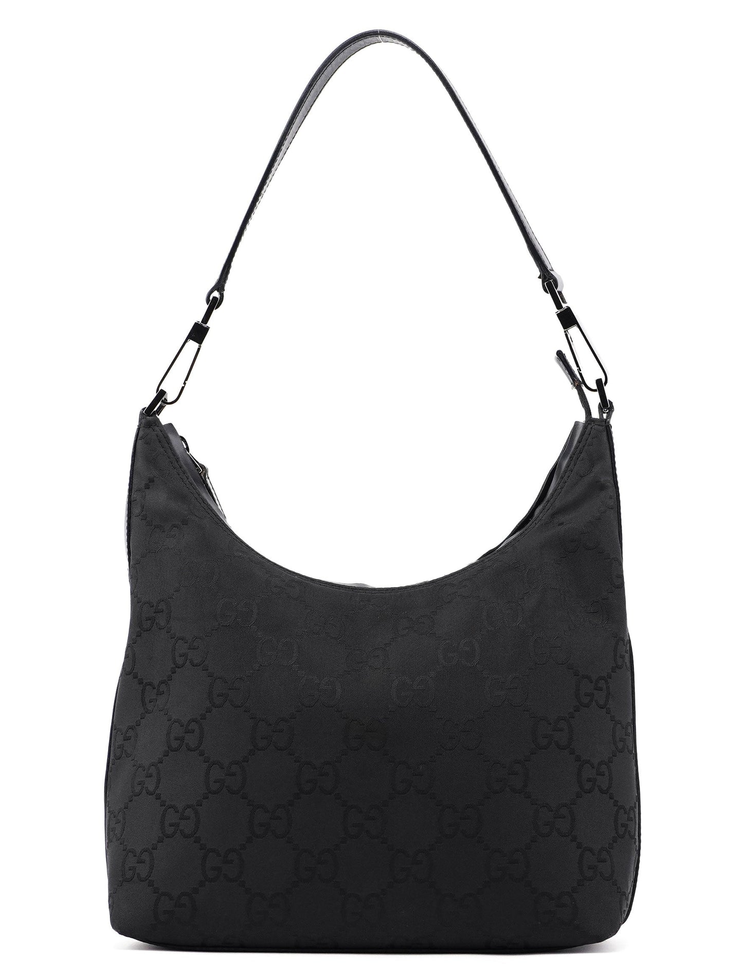 28335 Black GG Hobo Shoulder Bag