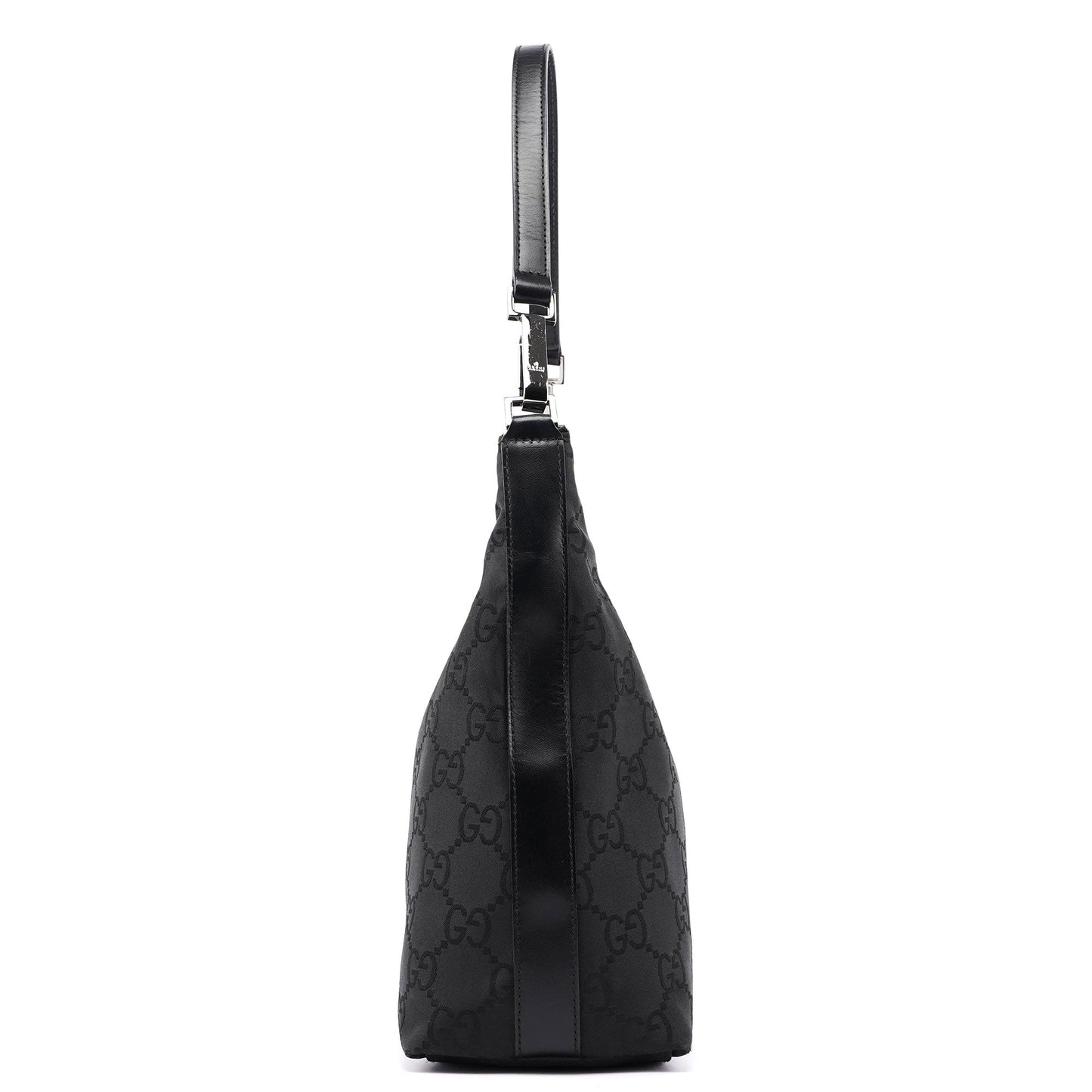 28335 Black GG Hobo Shoulder Bag