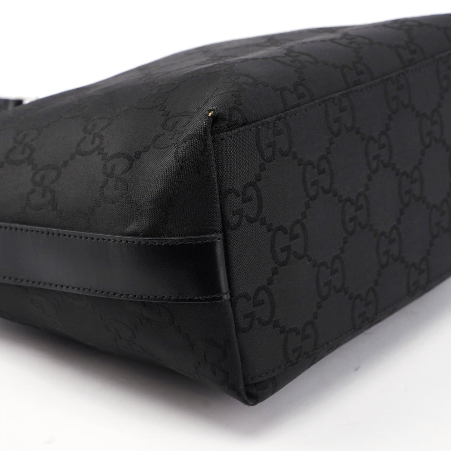 28335 Black GG Hobo Shoulder Bag