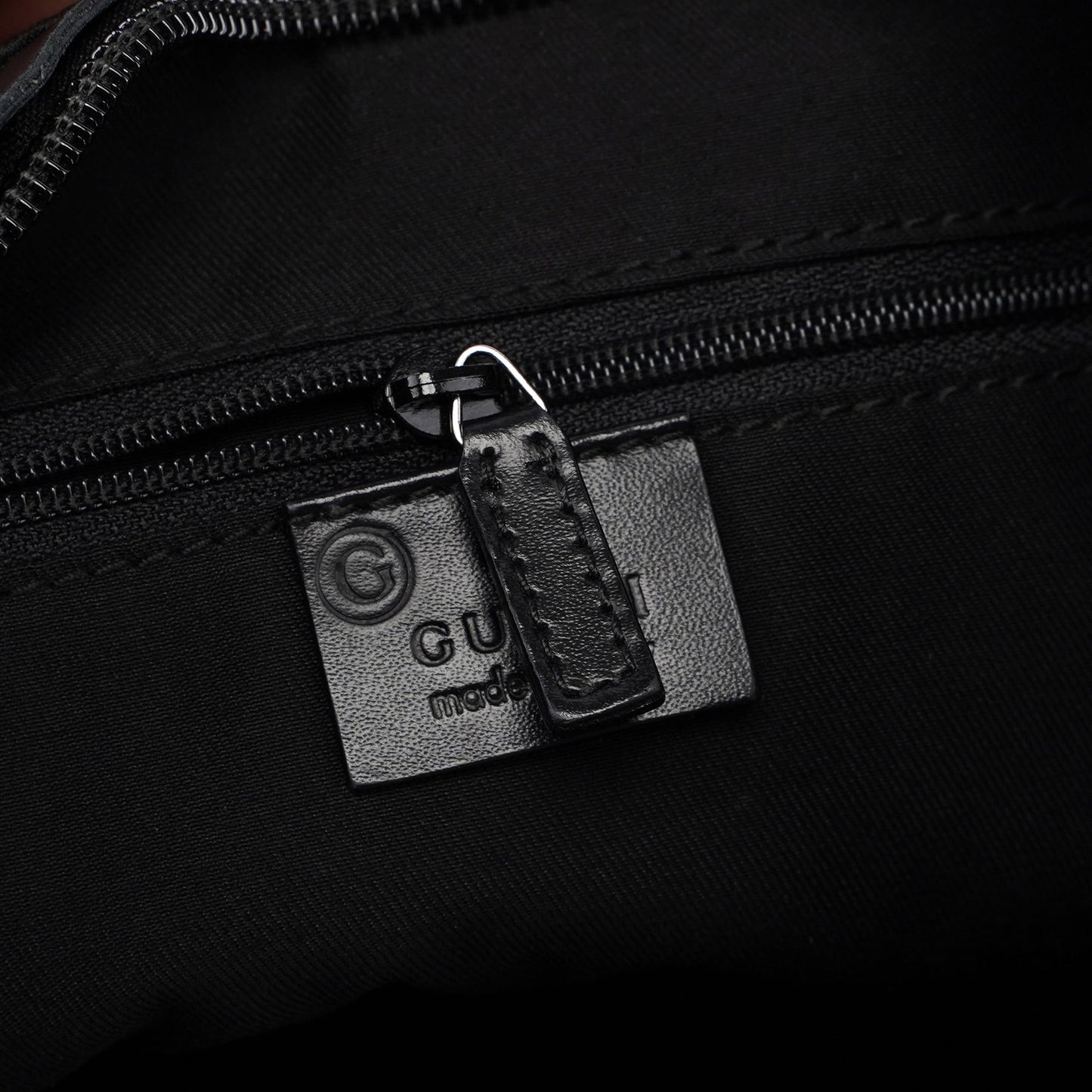 28335 Black GG Hobo Shoulder Bag