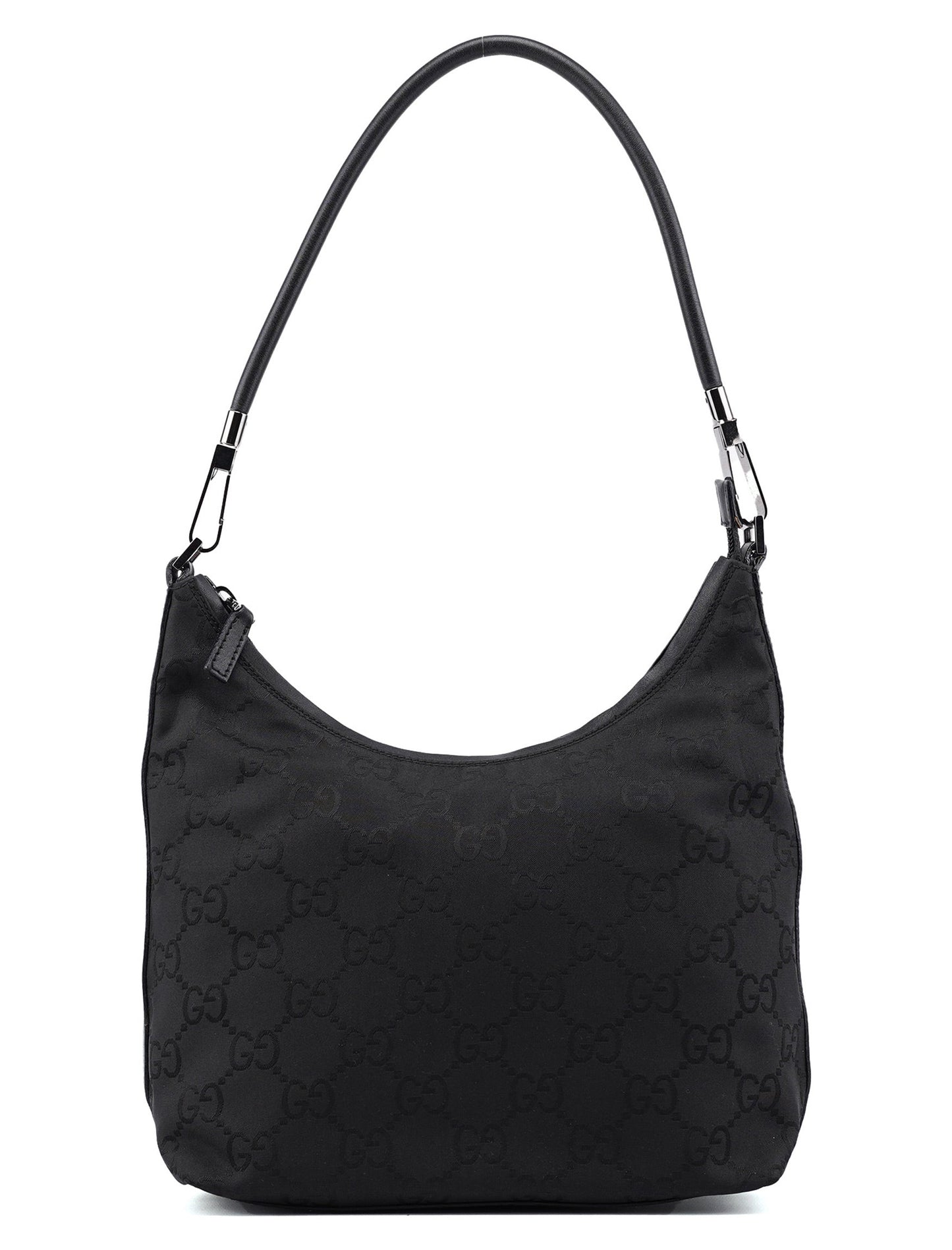 28335 Black GG Hobo Shoulder Bag