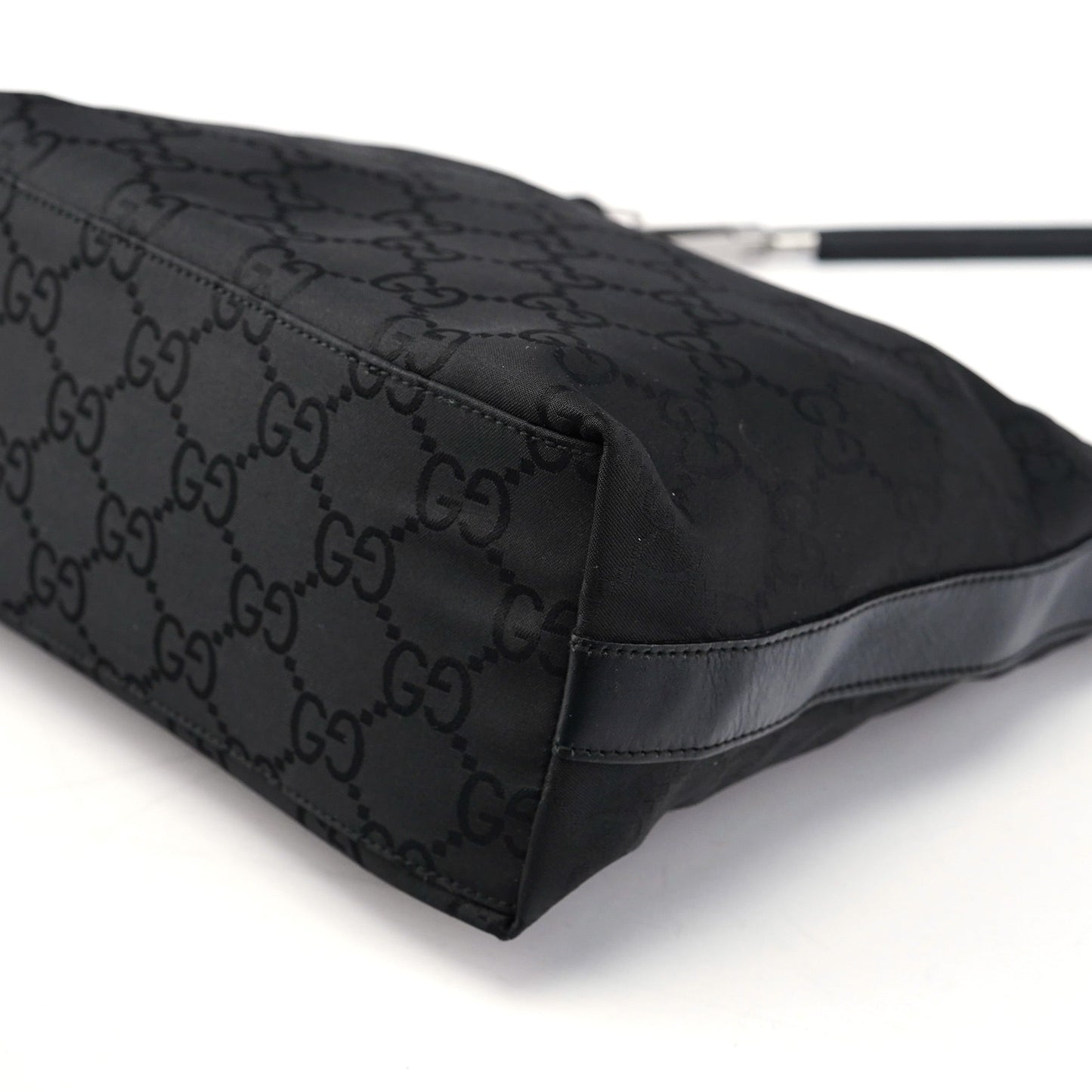 28335 Black GG Hobo Shoulder Bag