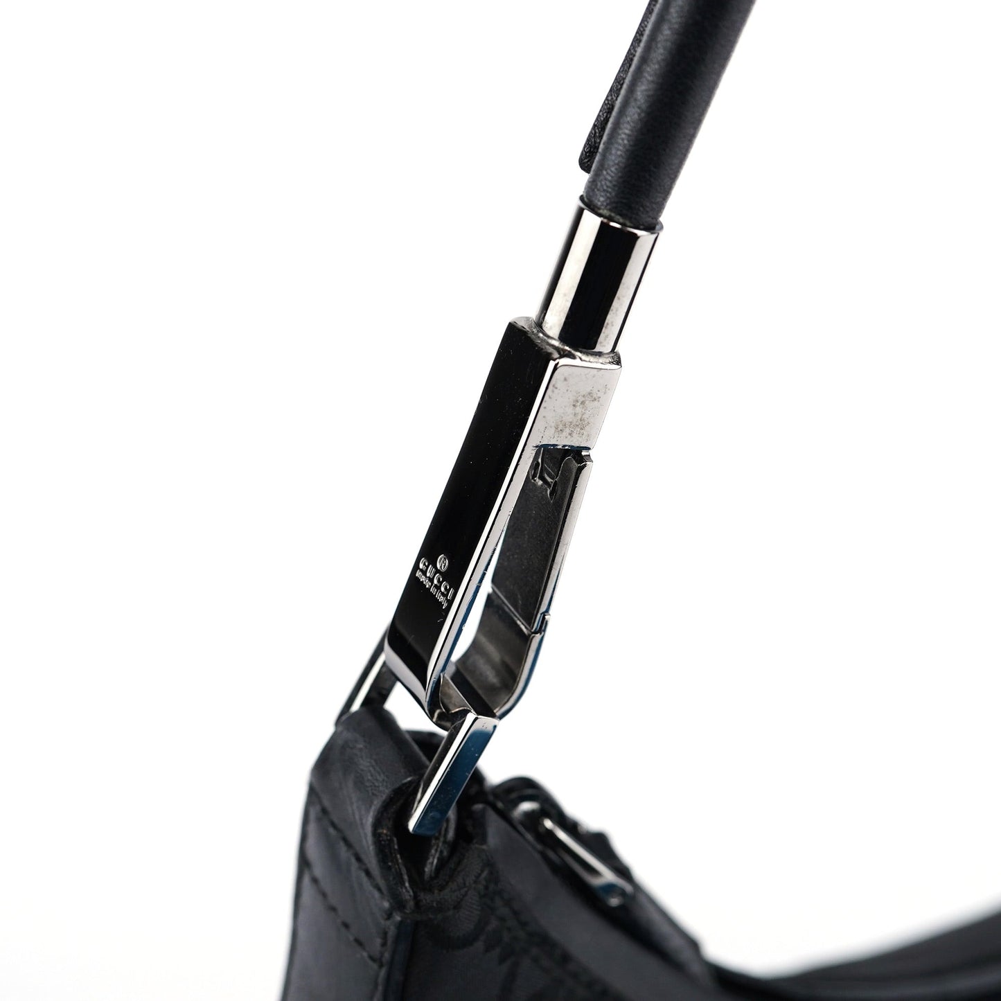 28335 Black GG Hobo Shoulder Bag