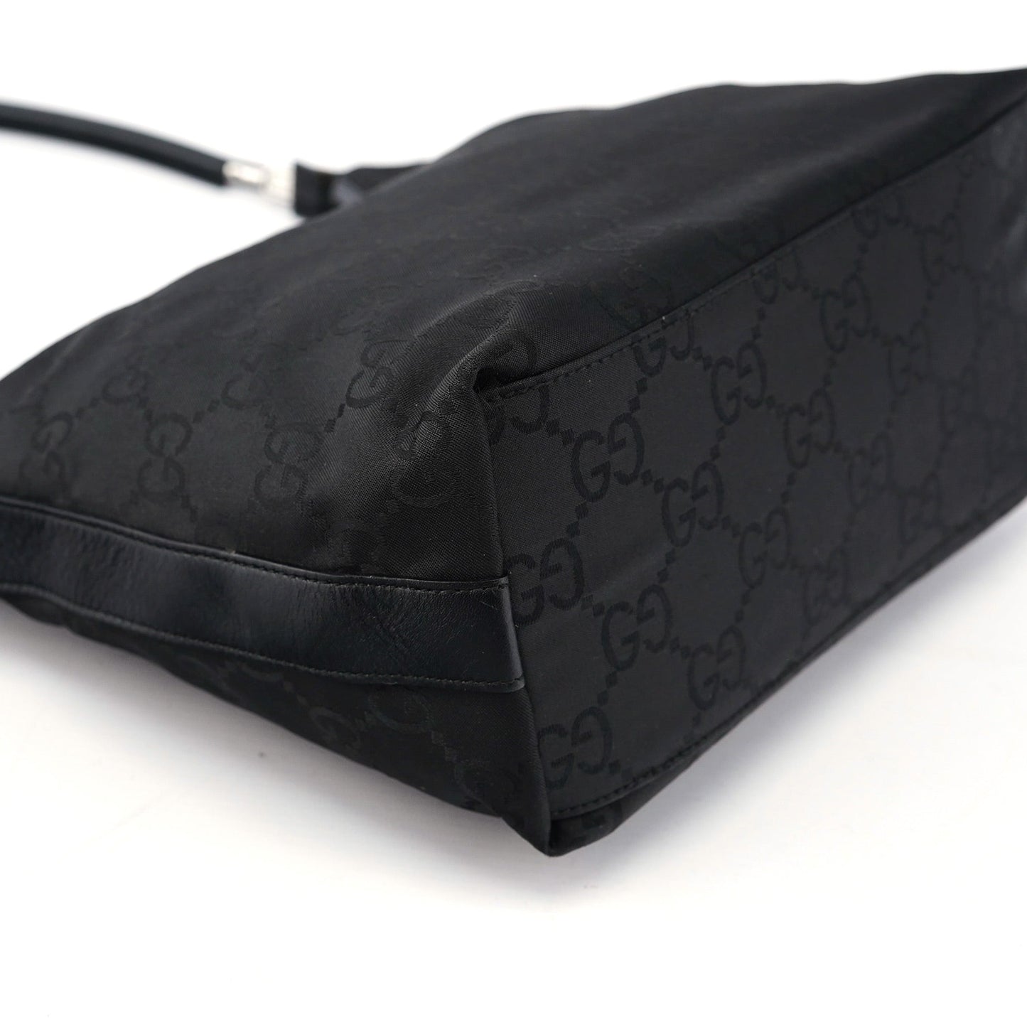 28335 Black GG Hobo Shoulder Bag