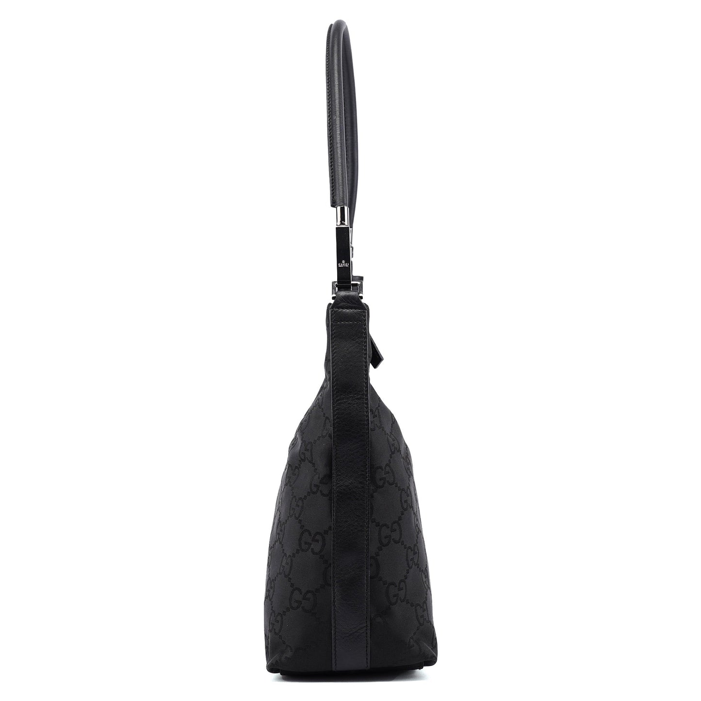 28335 Black GG Hobo Shoulder Bag