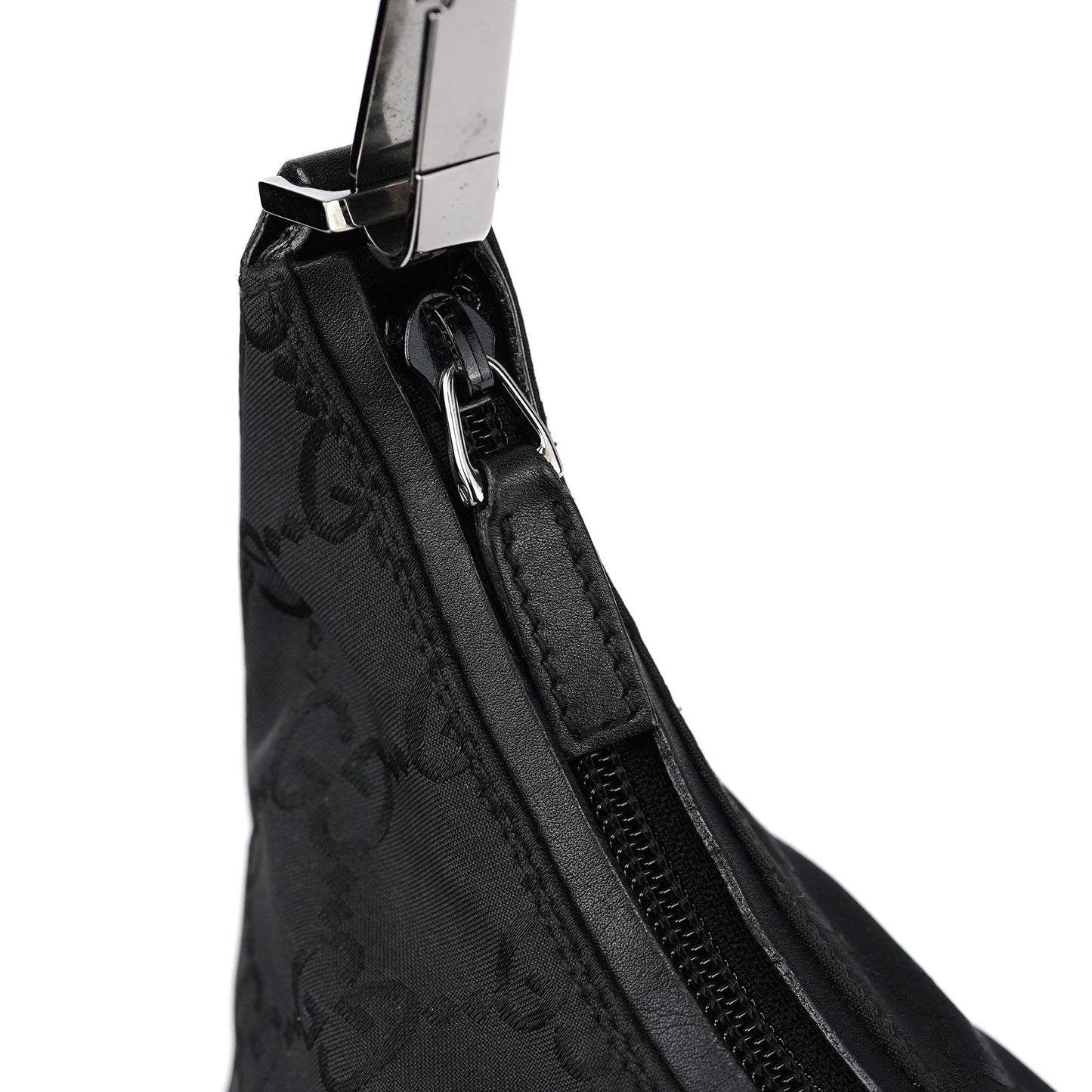 28335 Black GG Hobo Shoulder Bag