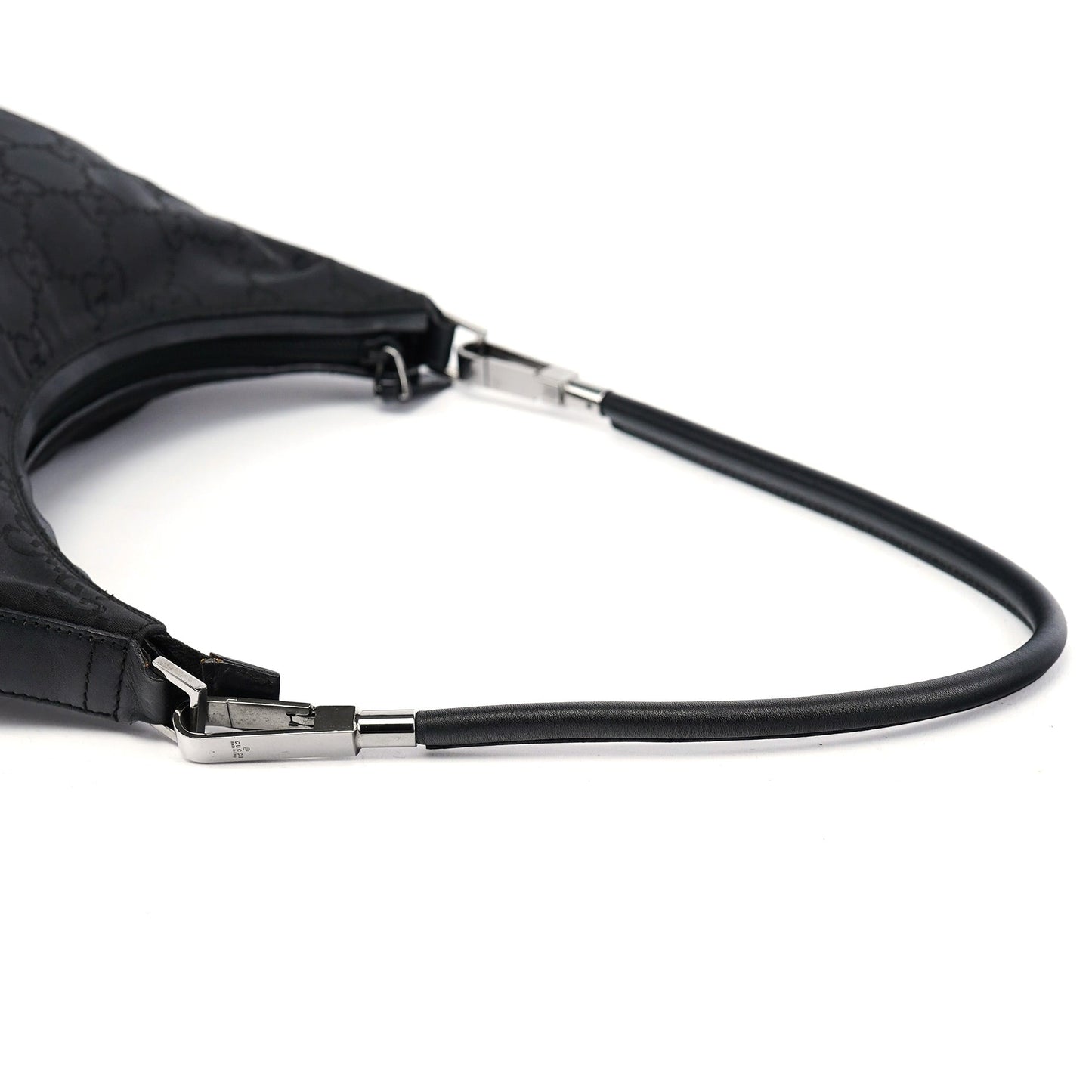28335 Black GG Hobo Shoulder Bag