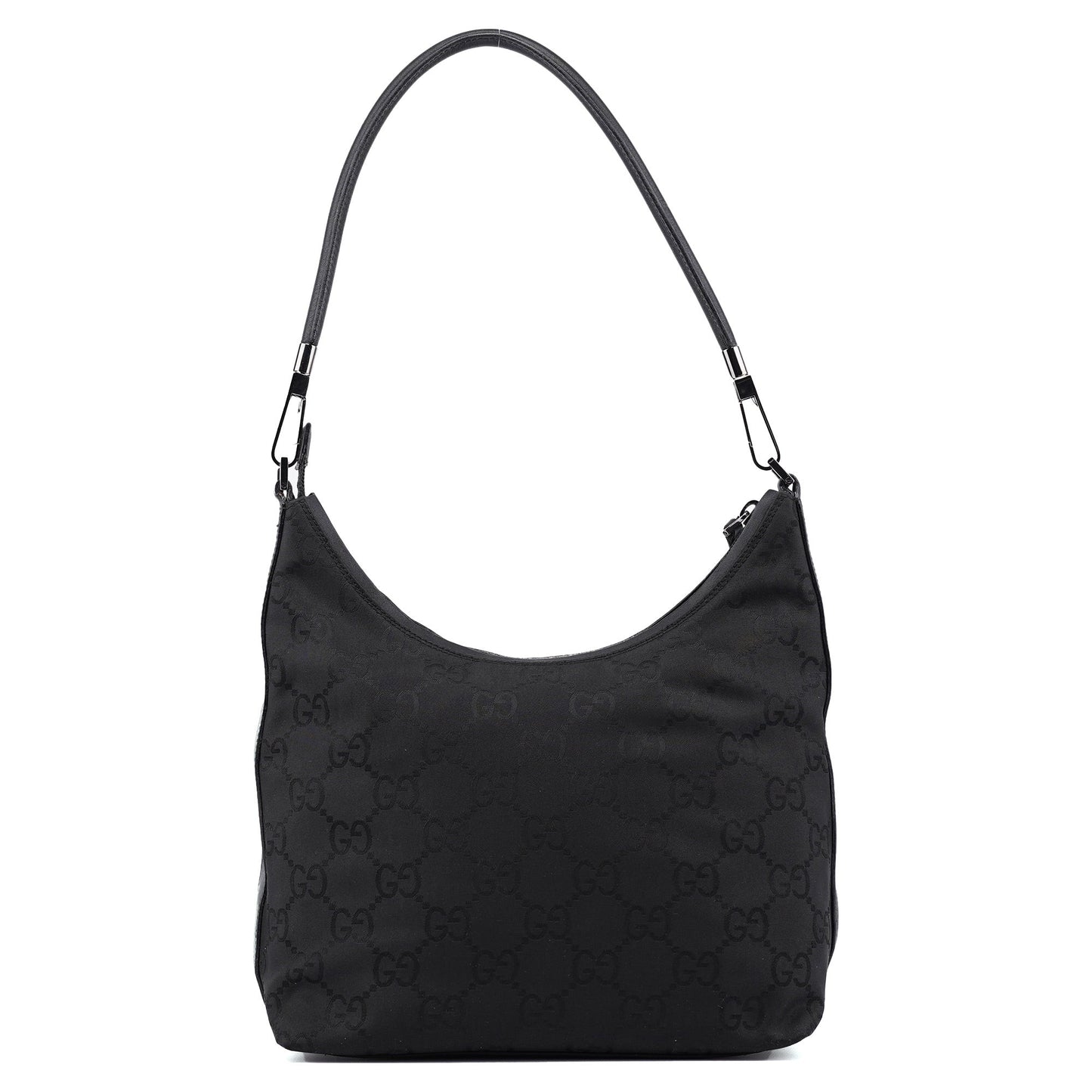 28335 Black GG Hobo Shoulder Bag