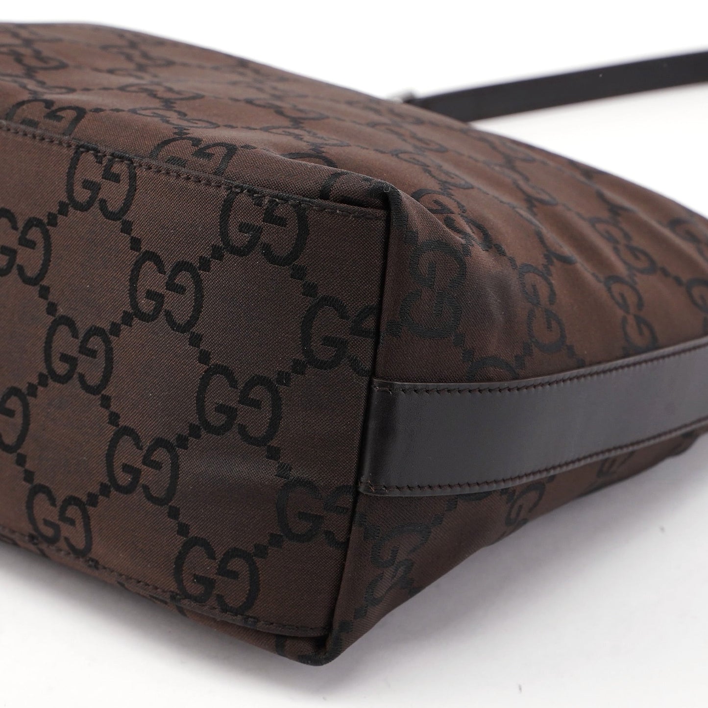 28335 Brown GG Hobo Shoulder Bag