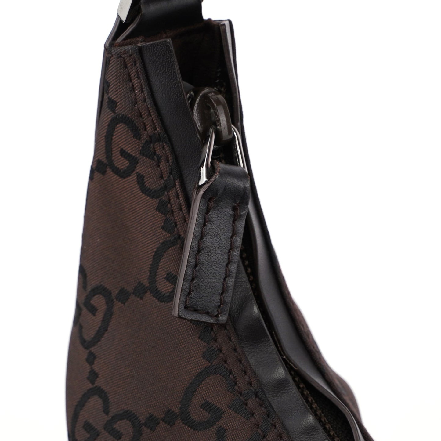 28335 Brown GG Hobo Shoulder Bag