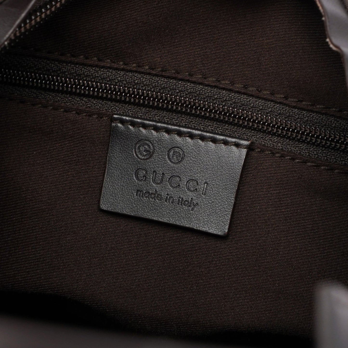 28335 Brown GG Hobo Shoulder Bag