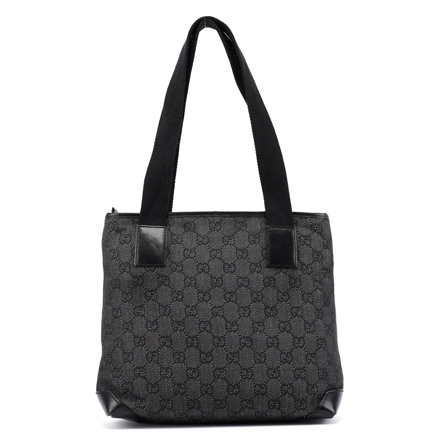 28893 Anthracite GG Denim Tote Bag