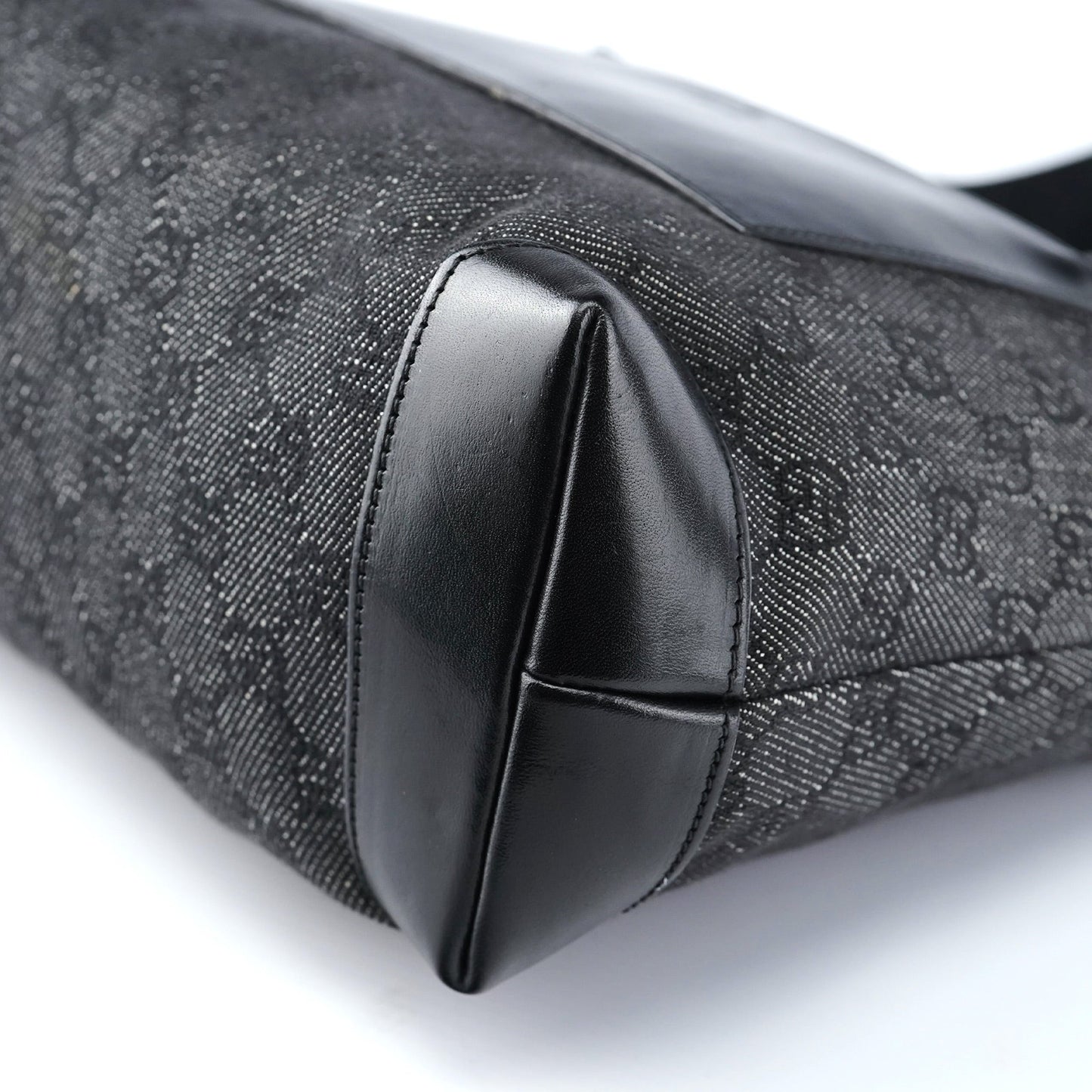 28893 Anthracite GG Denim Tote Bag