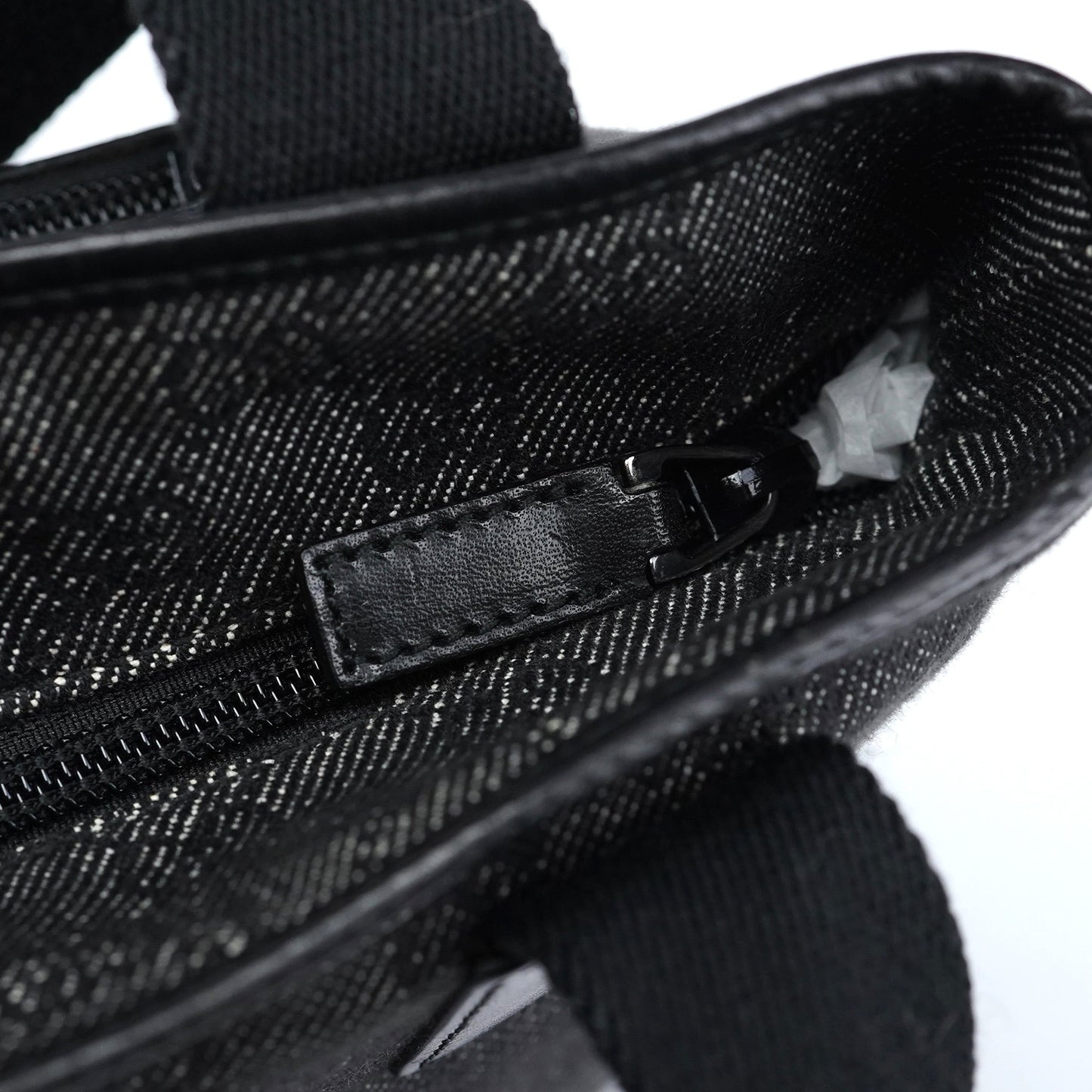 28893 Anthracite GG Denim Tote Bag