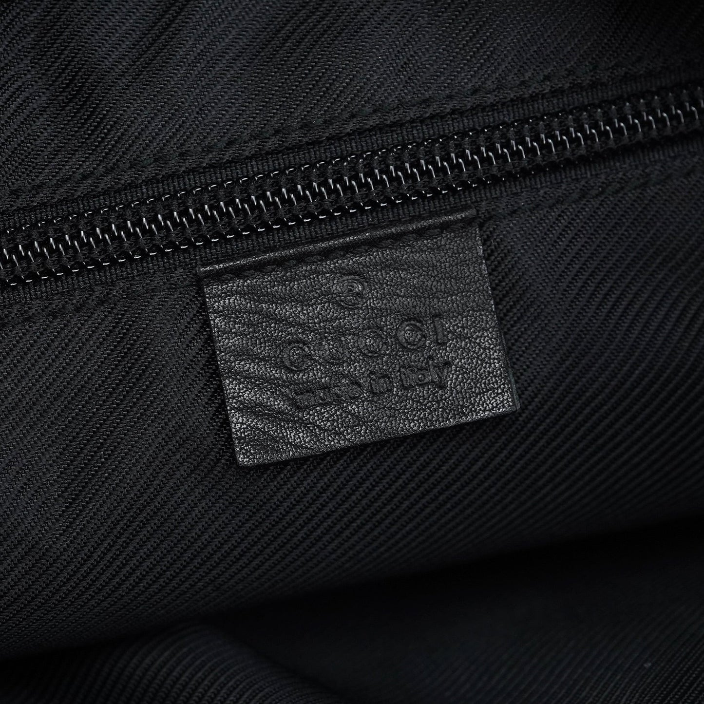 28893 Anthracite GG Denim Tote Bag