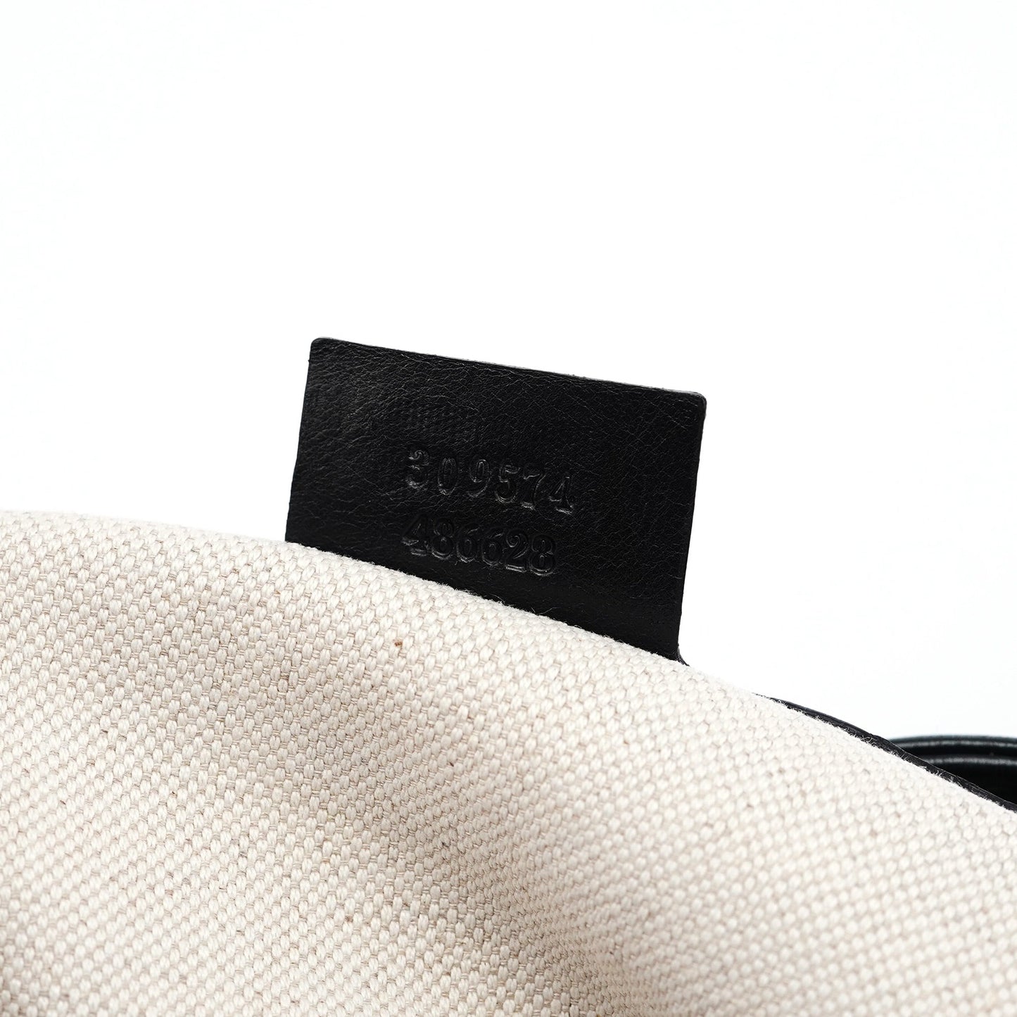 309574 Black Calfskin Horsebit Hobo Shoulder Bag