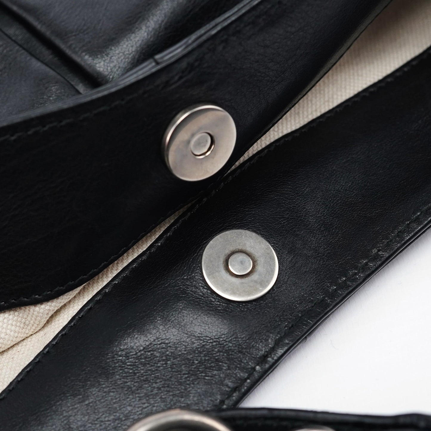 309574 Black Calfskin Horsebit Hobo Shoulder Bag