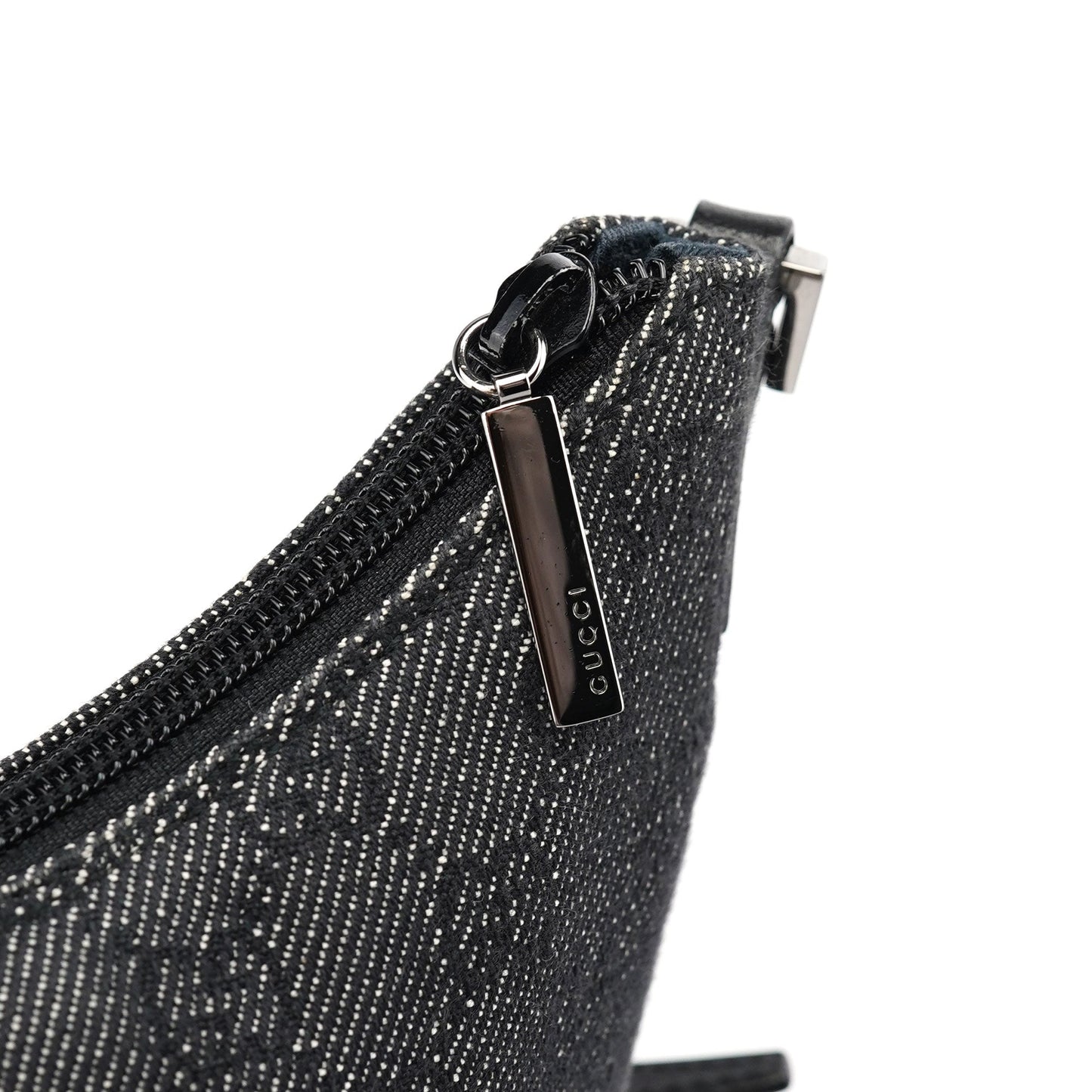 32160 Anthracite Denim GG Shoulder Bag