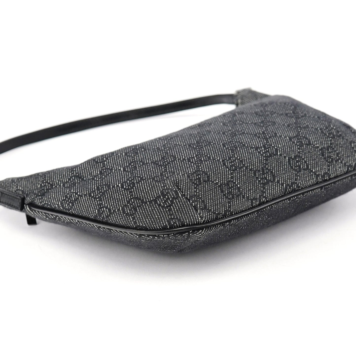 32160 Anthracite Denim GG Shoulder Bag