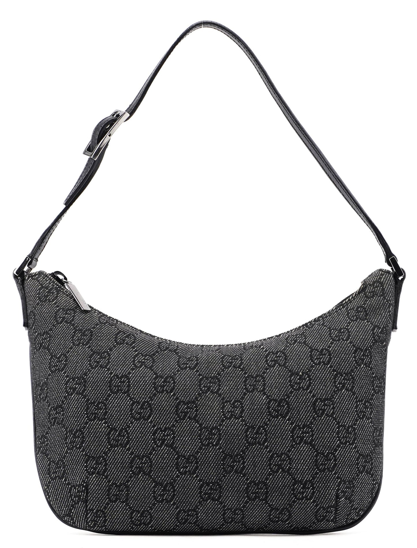 32160 Anthracite Denim GG Shoulder Bag