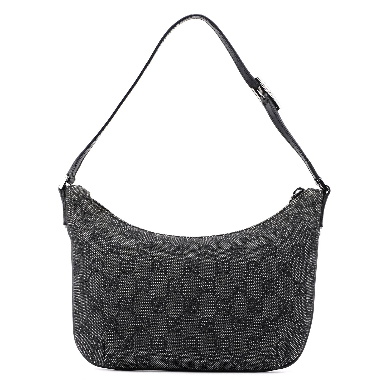 32160 Anthracite Denim GG Shoulder Bag