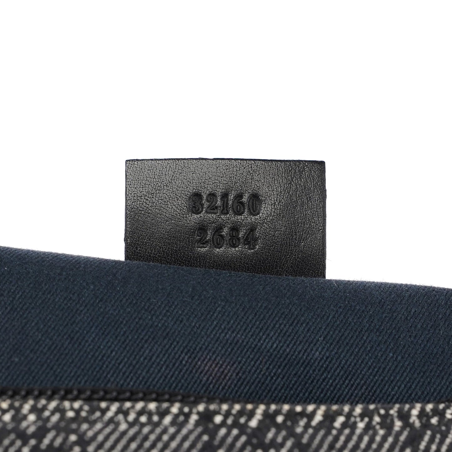 32160 Anthracite Denim GG Shoulder Bag