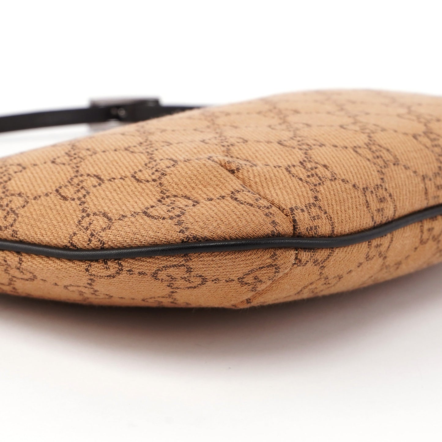 32160 Beige Wool GG Shoulder Bag