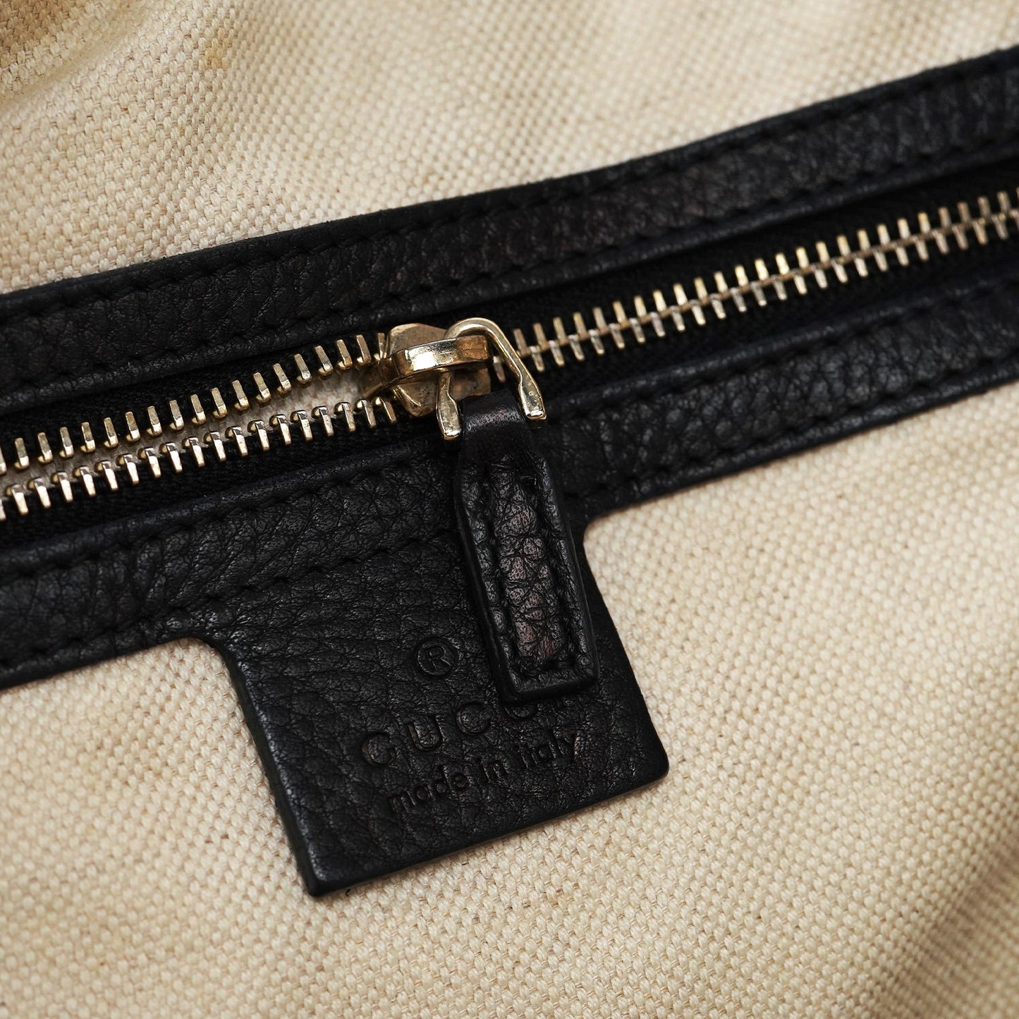 326514 Black Calfskin Hobo Shoulder Bag