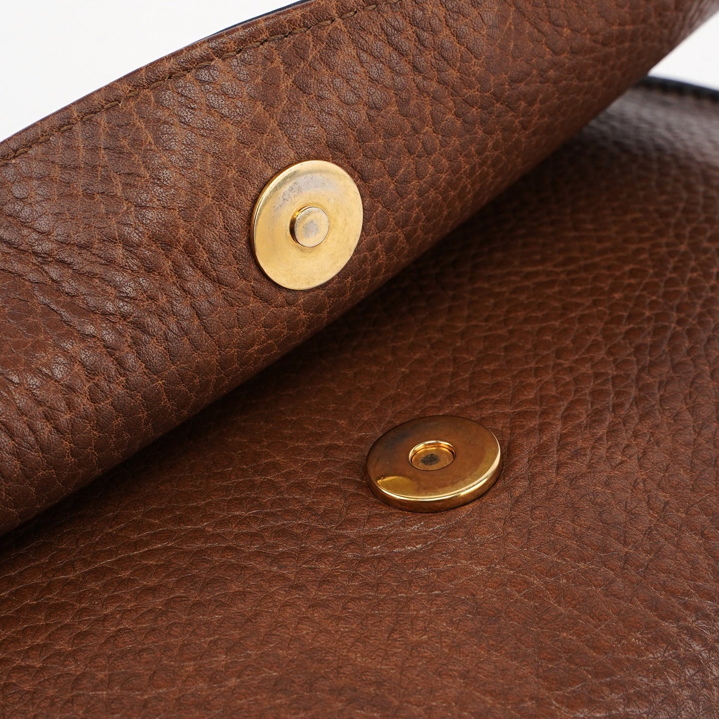 338998 Brown Calfskin Hobo Shoulder Bag