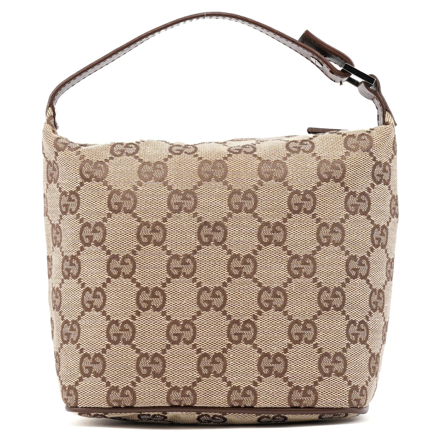 34080 Beige Brown GG Handbag