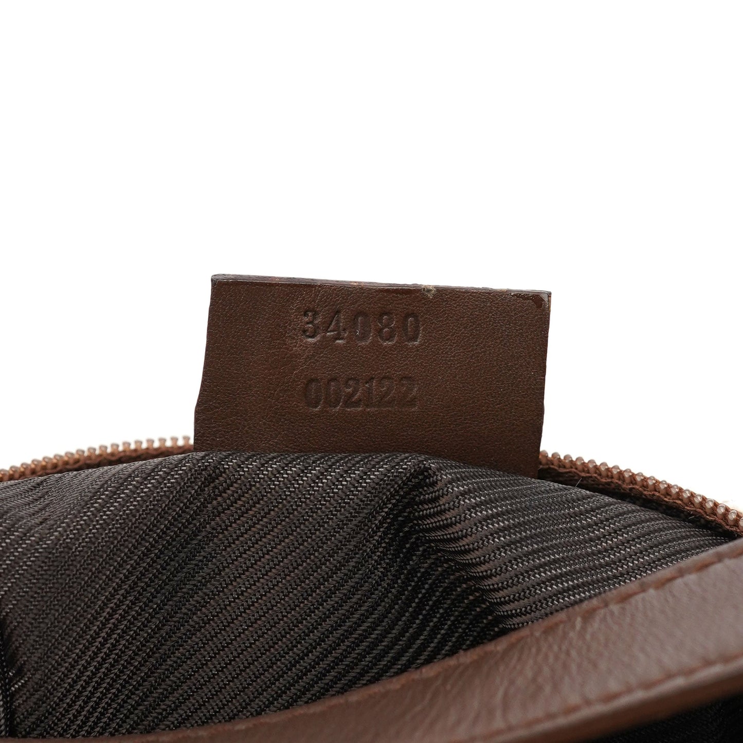 34080 Beige Brown GG Handbag