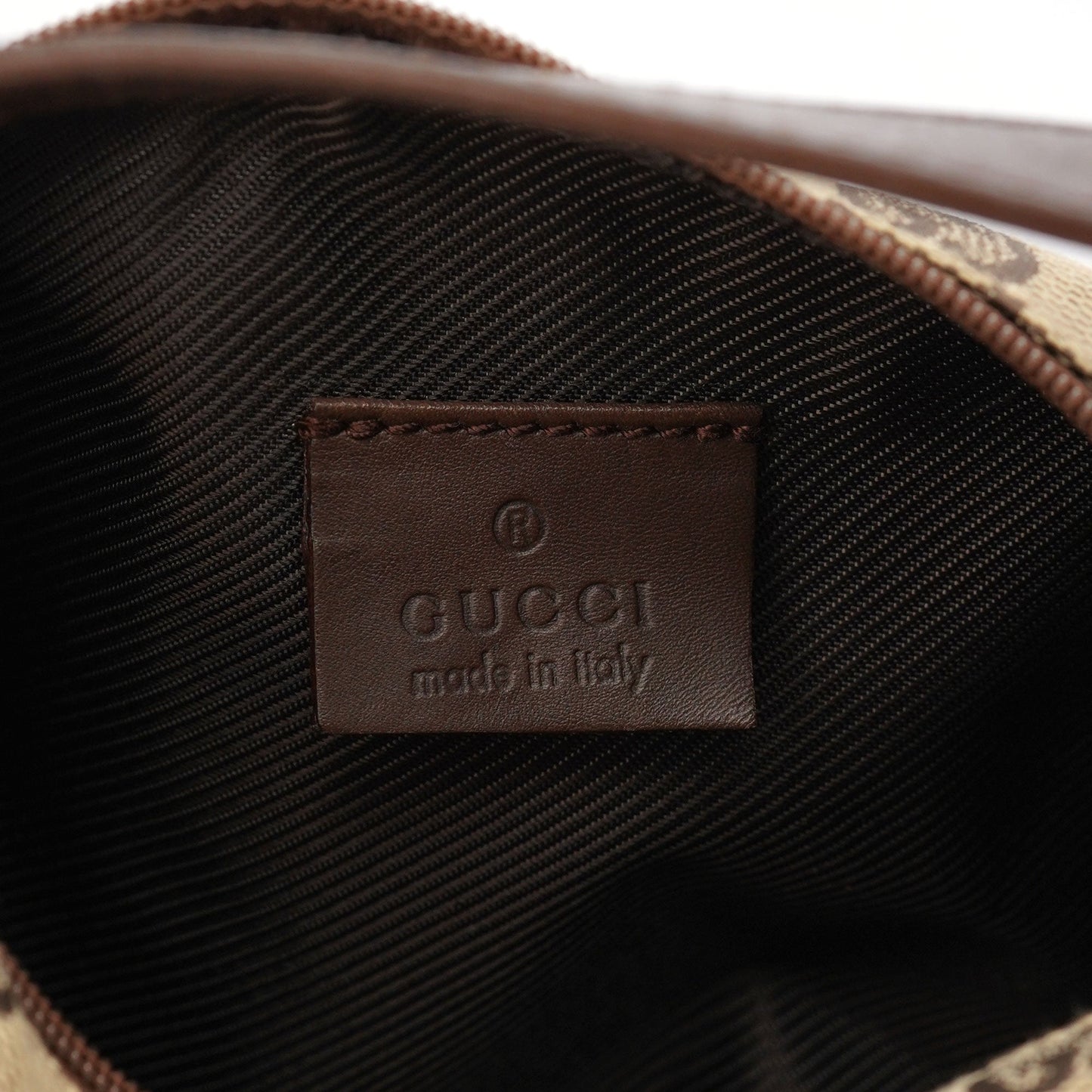 34080 Beige Brown GG Handbag