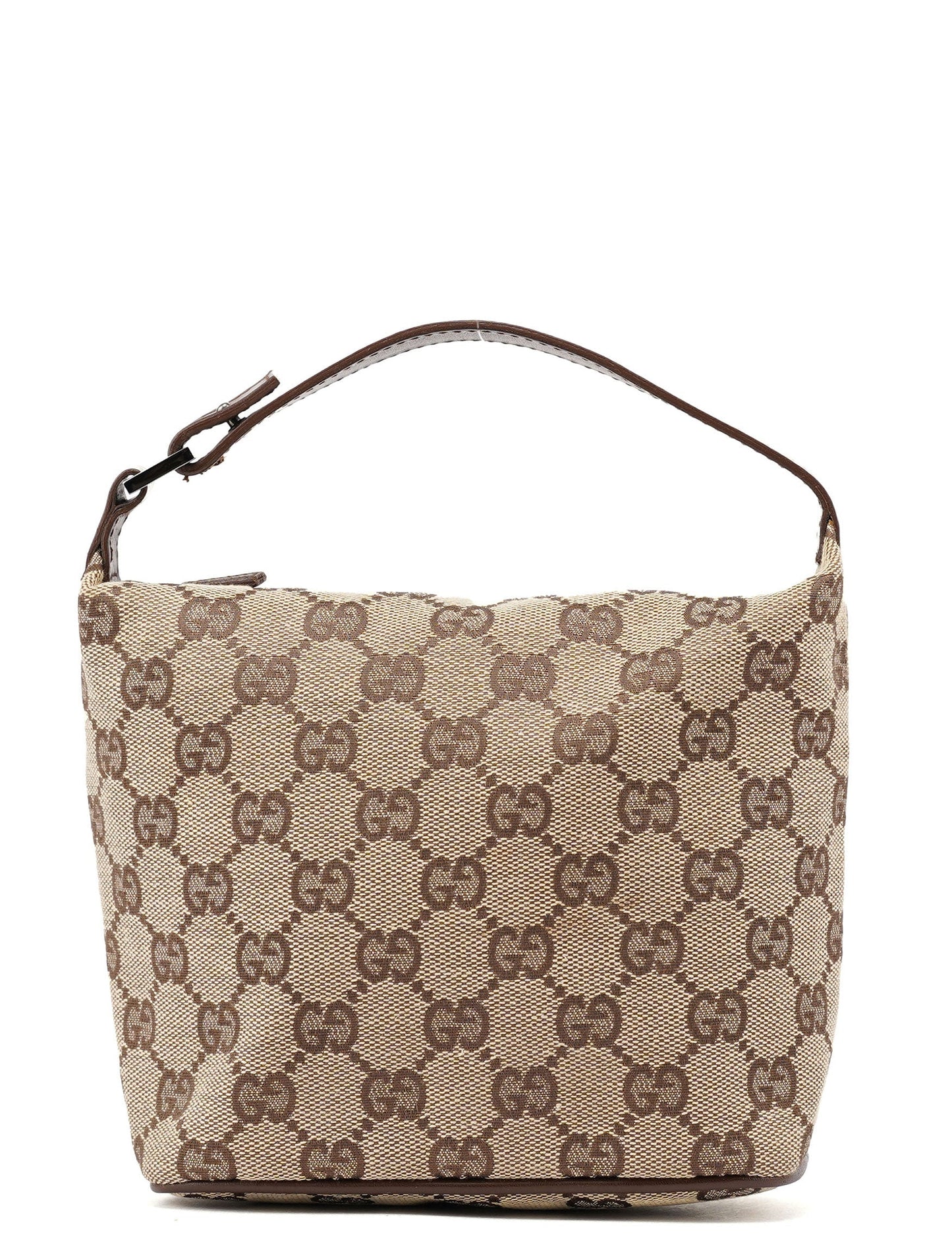 34080 Beige Brown GG Handbag
