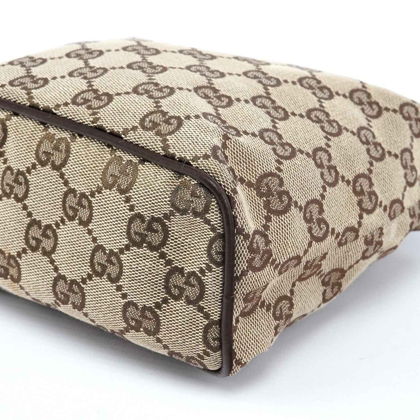 34080 Beige Brown GG Handbag