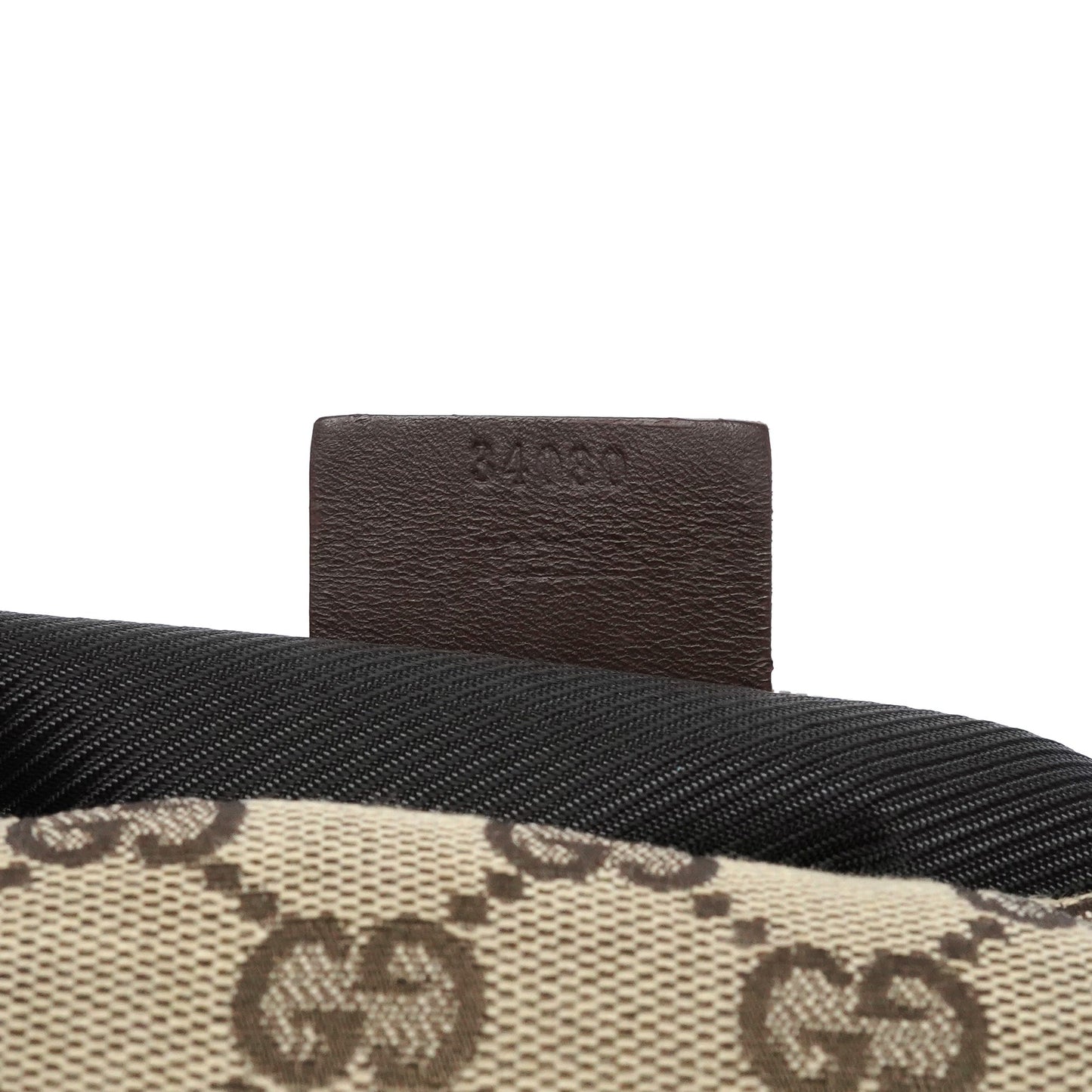 34080 Beige Brown GG Handbag