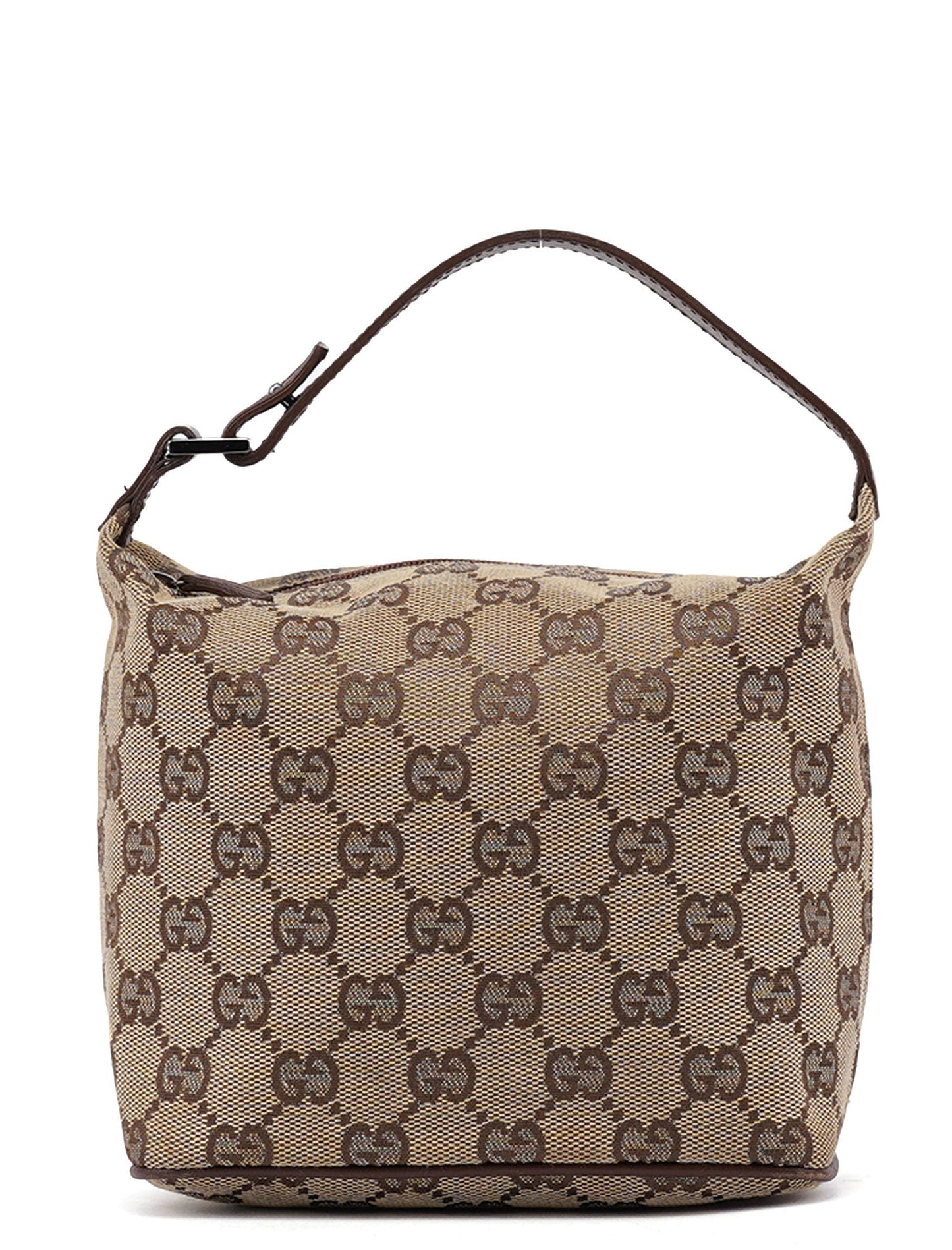 34080 Beige Brown GG Handbag