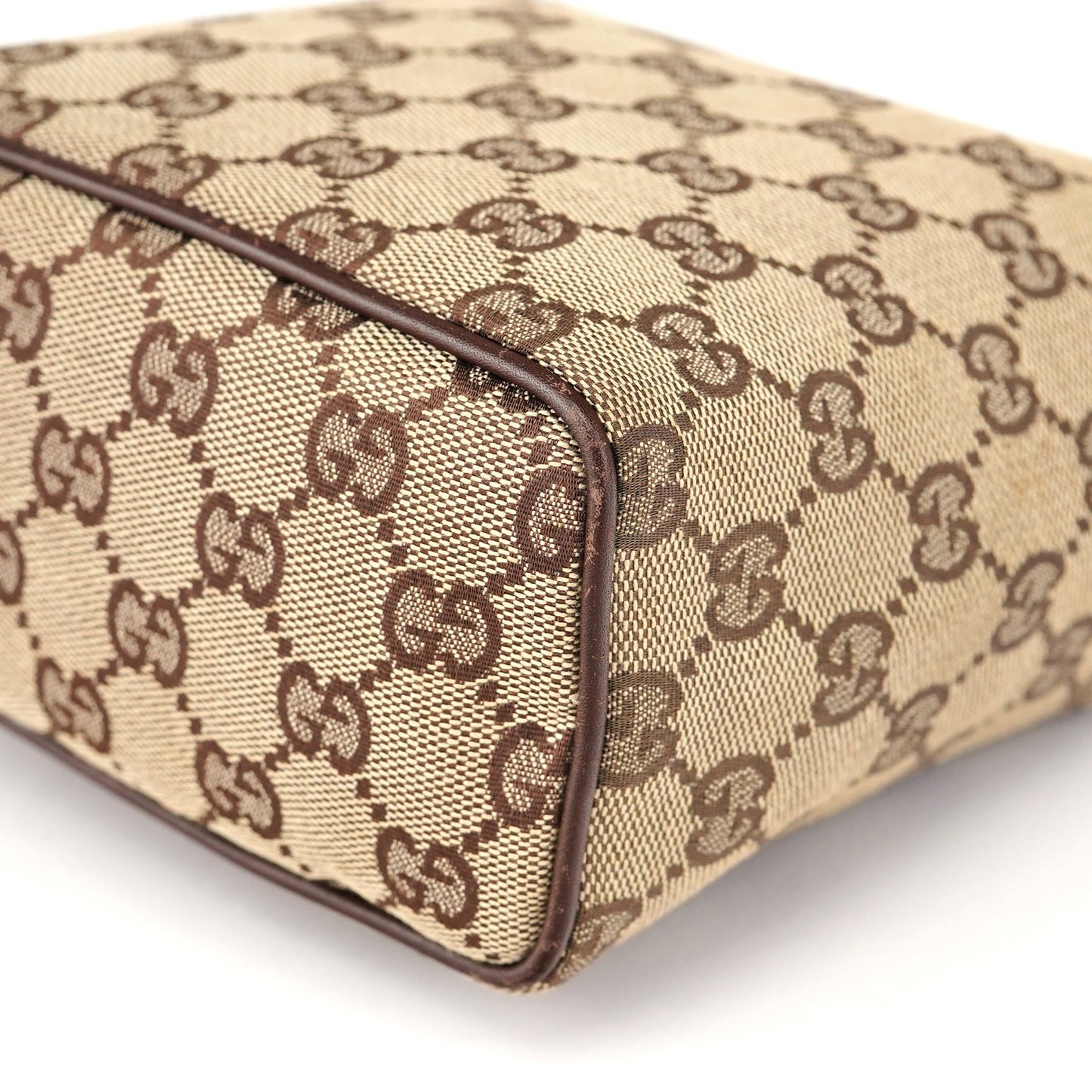 34080 Beige Brown GG Handbag