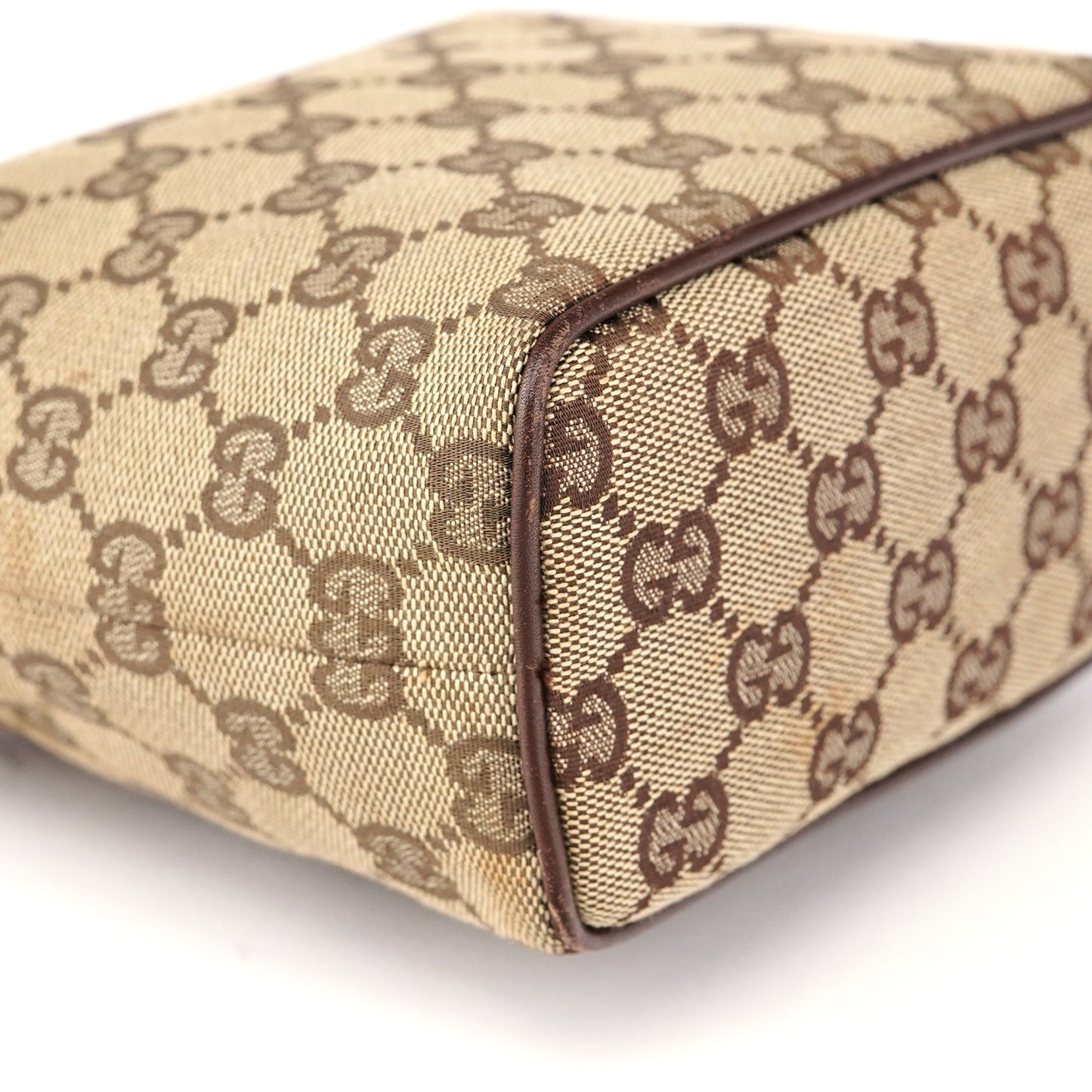 34080 Beige Brown GG Handbag