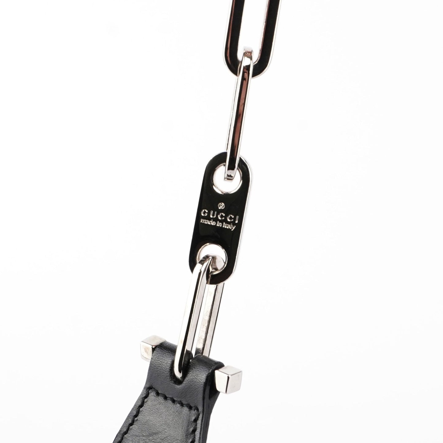 gucci Beige Canvas Chain Jackie Shoulder Bag