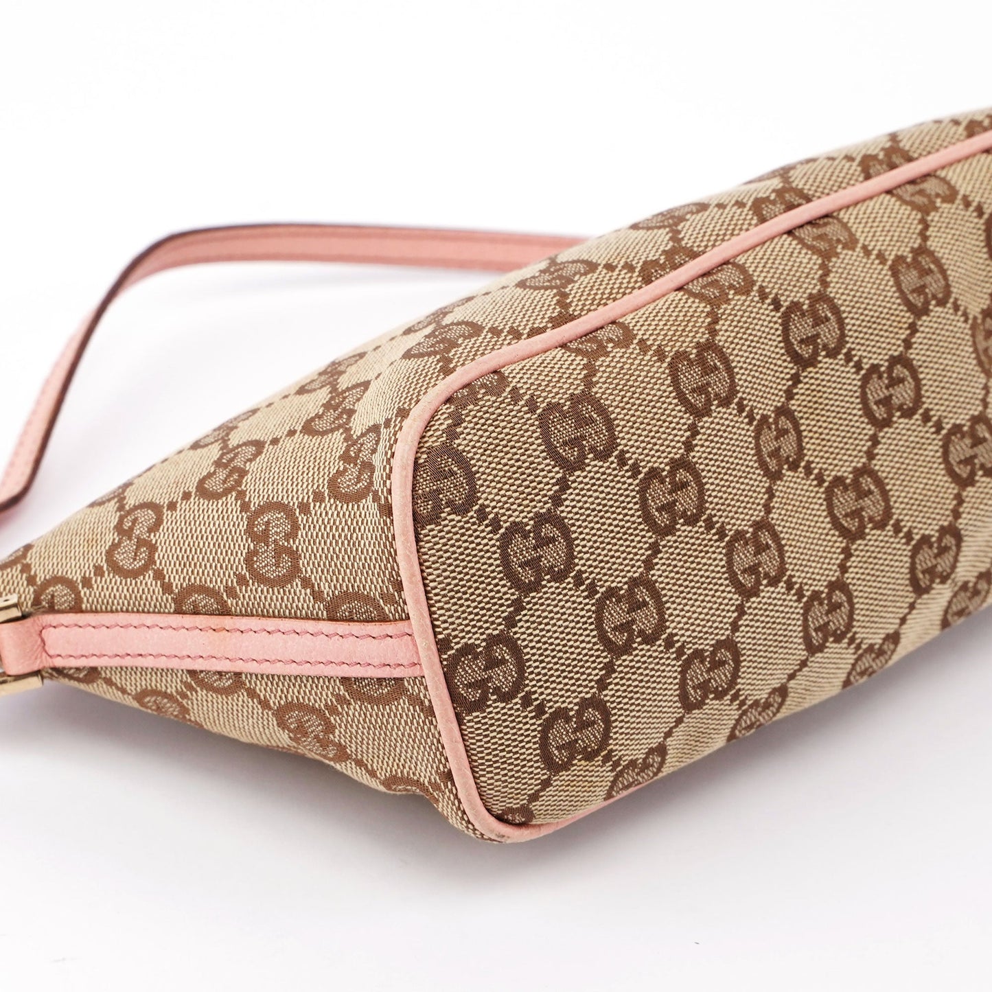 Gucci 07198 Beige Pink GG Boat