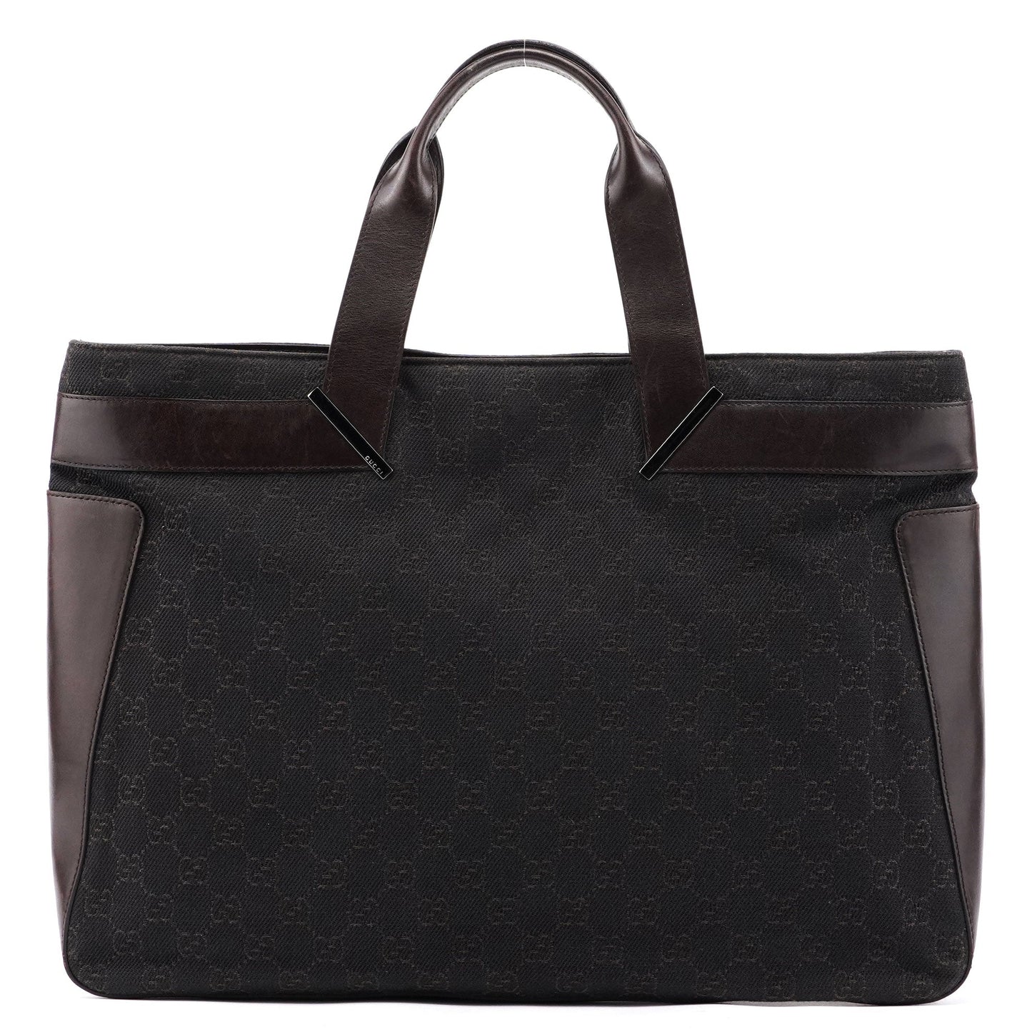 73982 Brown GG Canvas Tote Bag