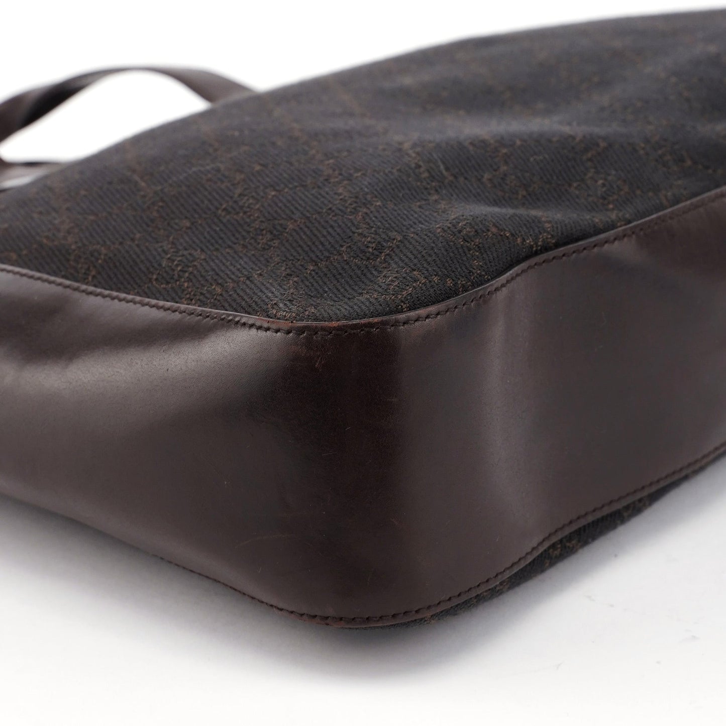 73982 Brown GG Canvas Tote Bag